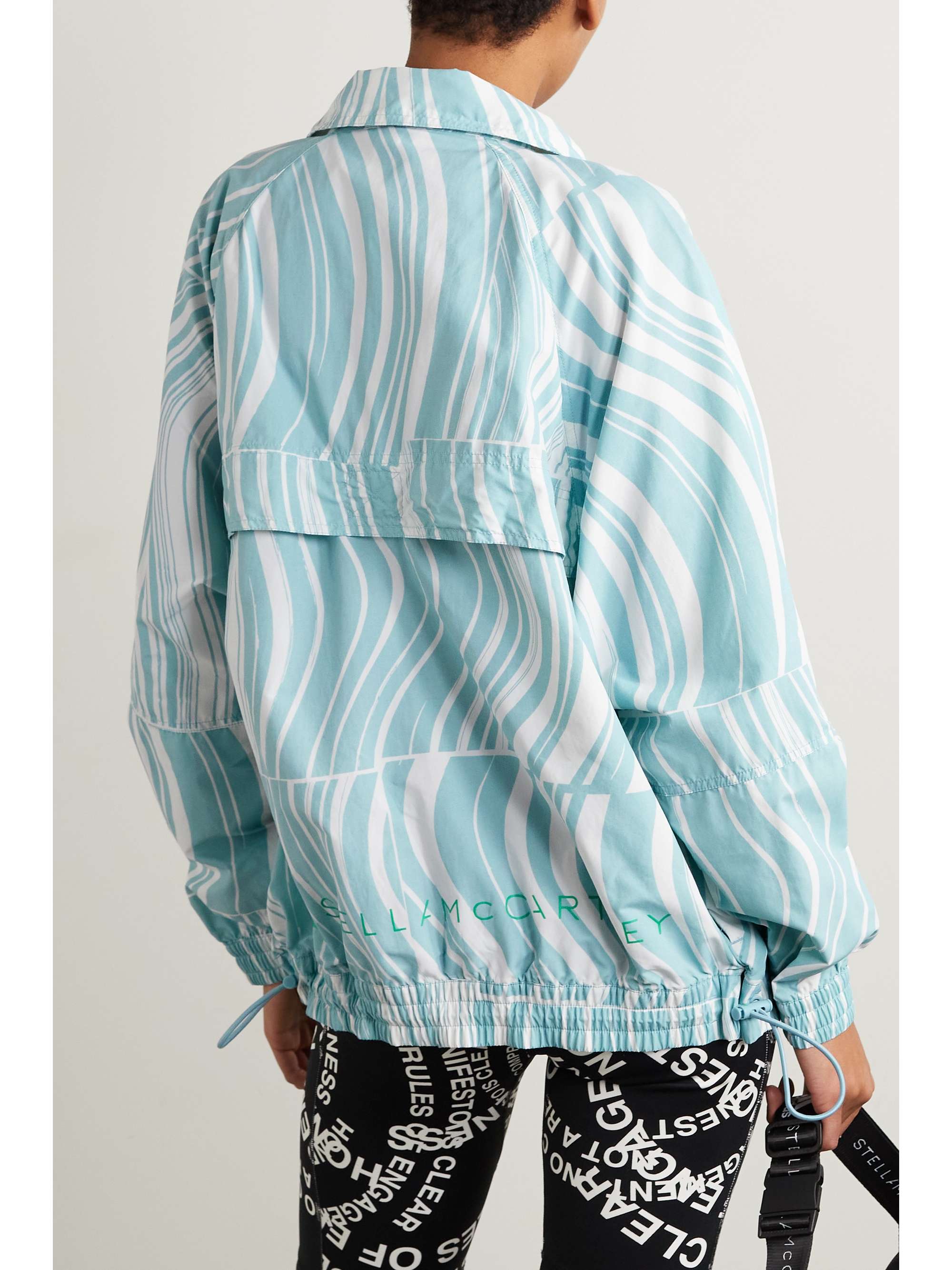 ADIDAS BY STELLA MCCARTNEY TrueCasuals printed recycled-shell jacket