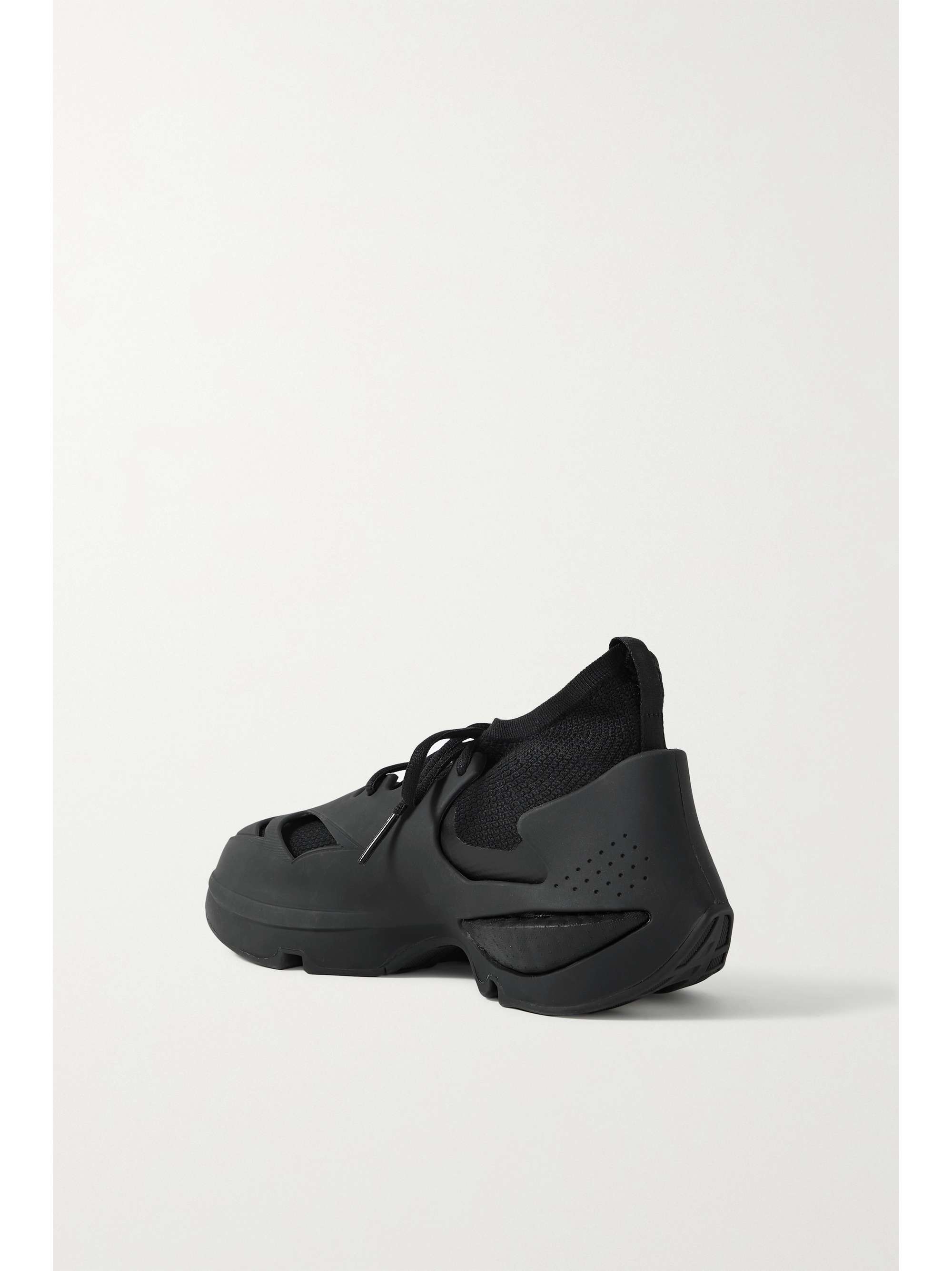 ADIDAS BY STELLA MCCARTNEY Rubber and stretch-knit sneakers