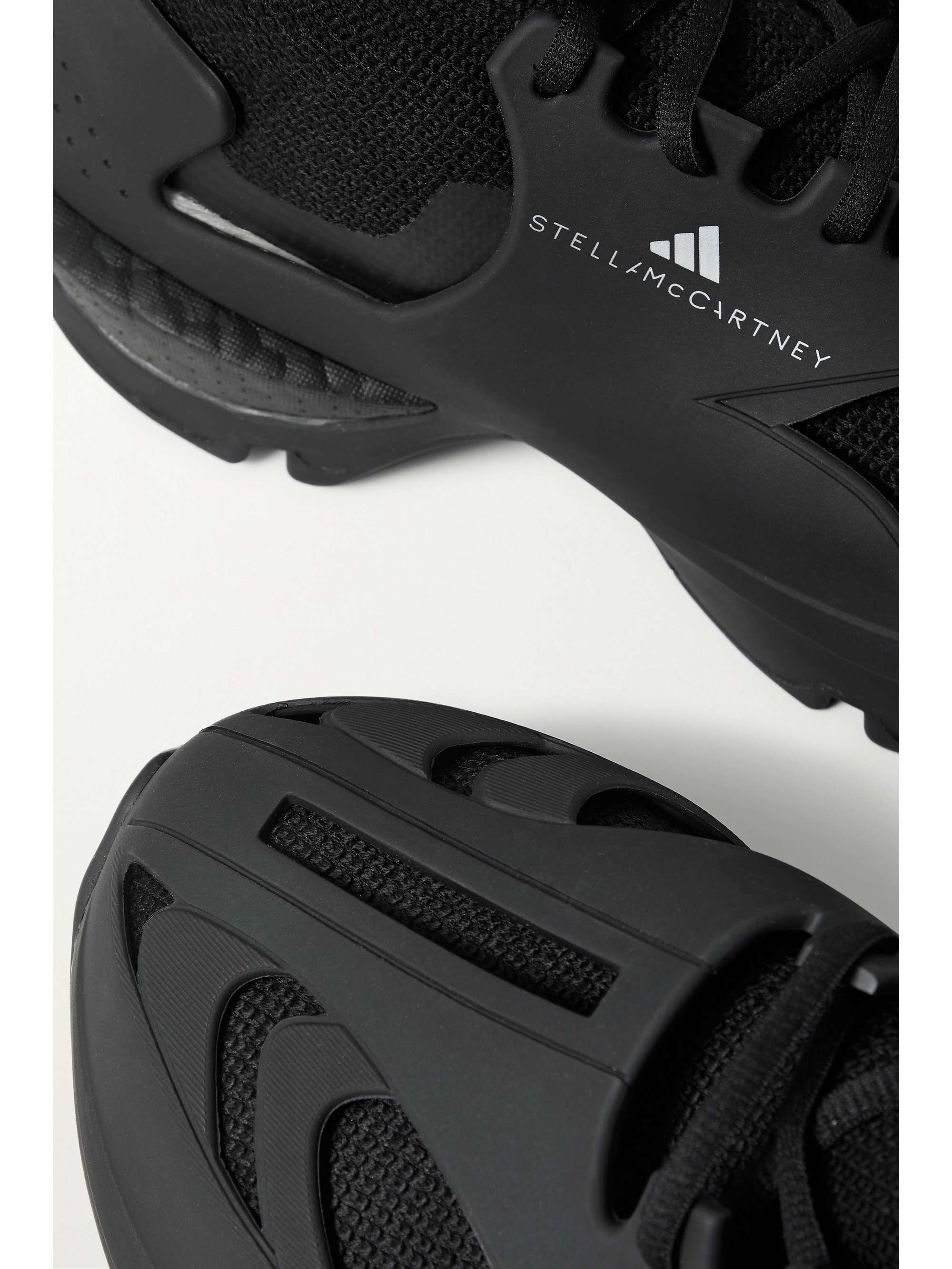 ADIDAS BY STELLA MCCARTNEY Rubber and stretch-knit sneakers