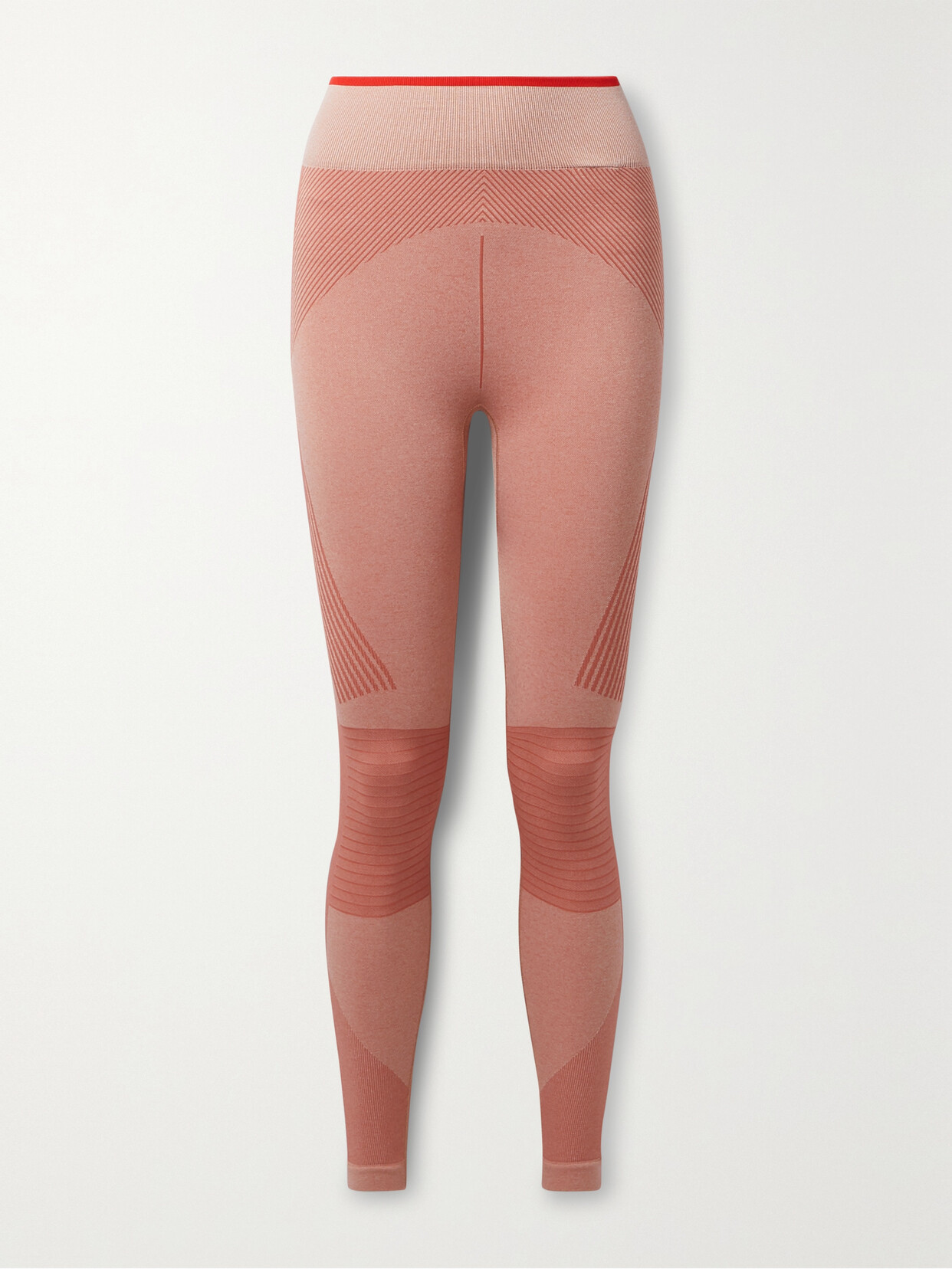 adidas by Stella McCartney - Truestrength Recycled Stretch-jacquard Leggings - Pink