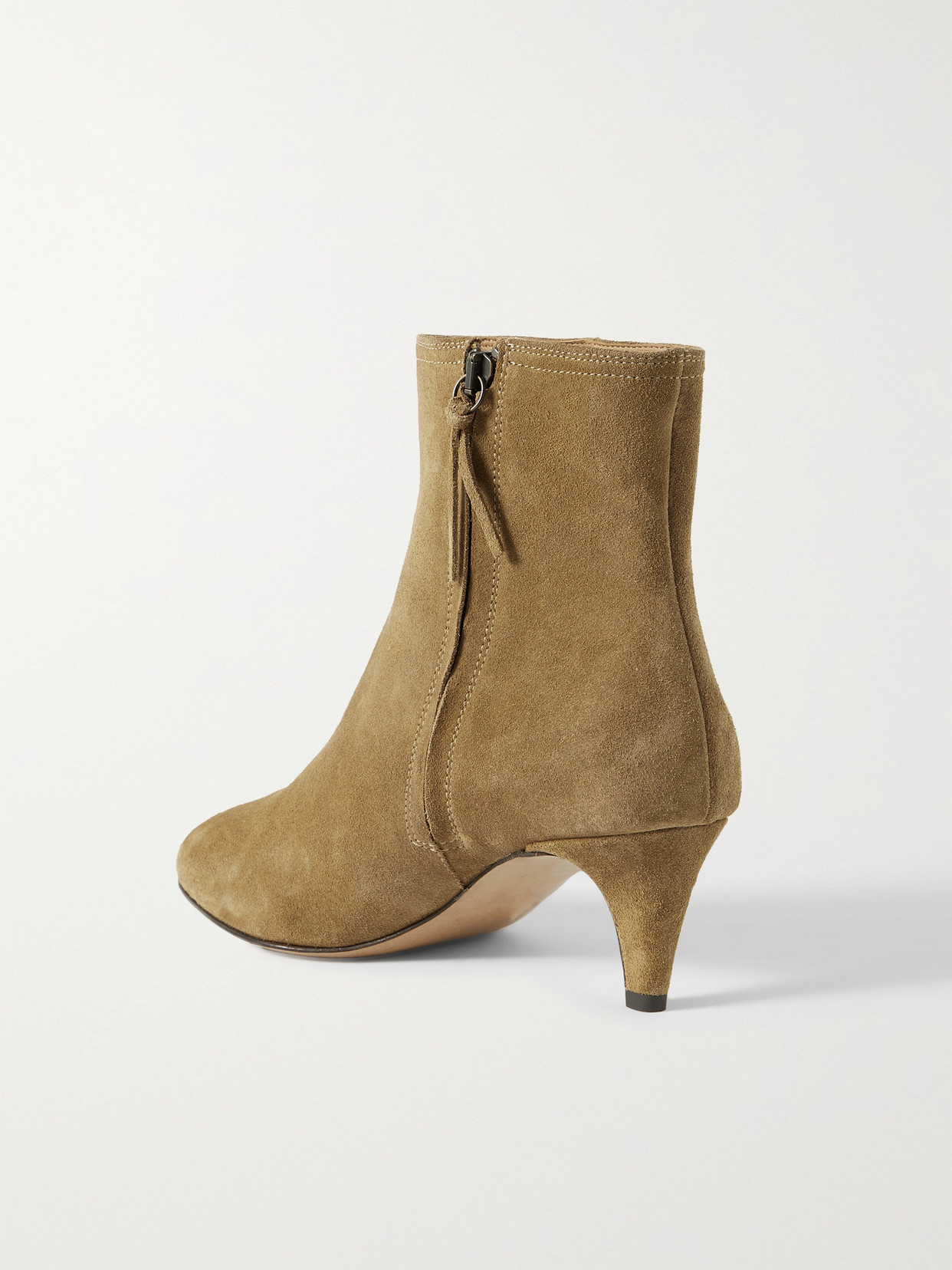 Shop Isabel Marant Deone Suede Ankle Boots In Brown