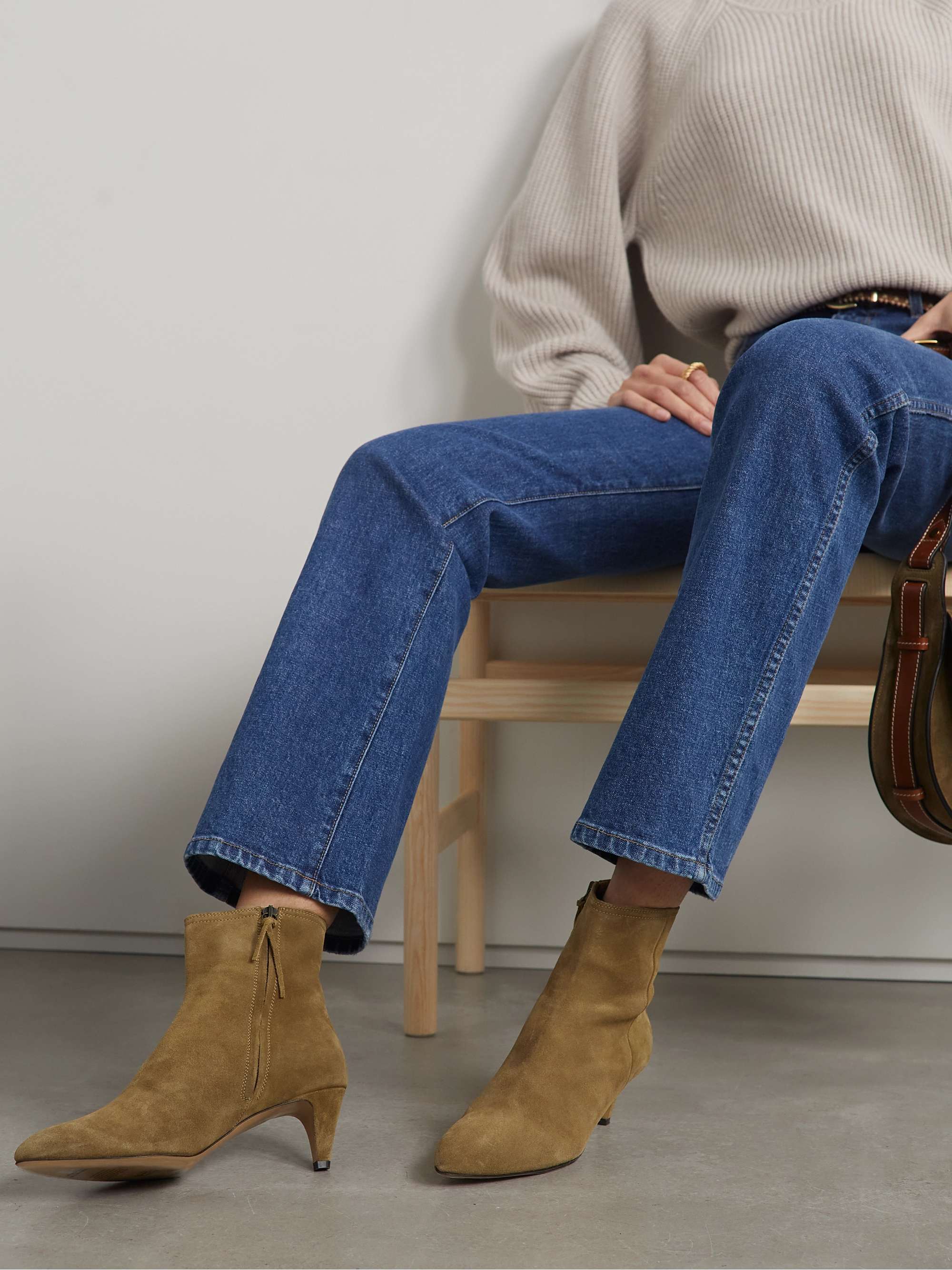 ISABEL MARANT Bottines en daim Deone