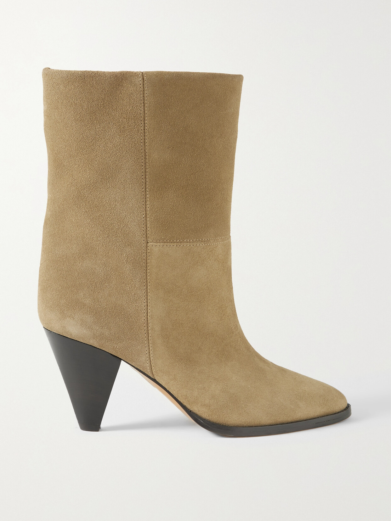 Isabel Marant - Rouxa Suede Ankle Boots - Brown