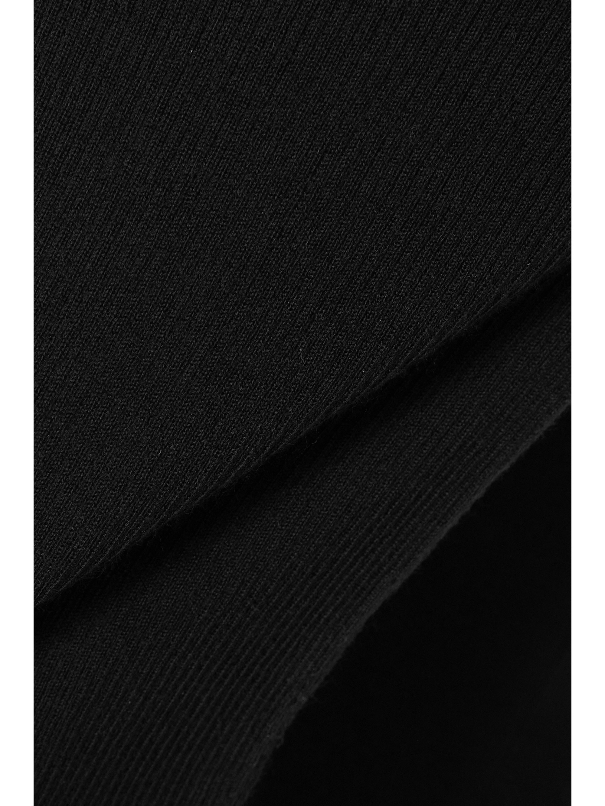 Rick Owens Sacri ribbed wool-blend midi skirt