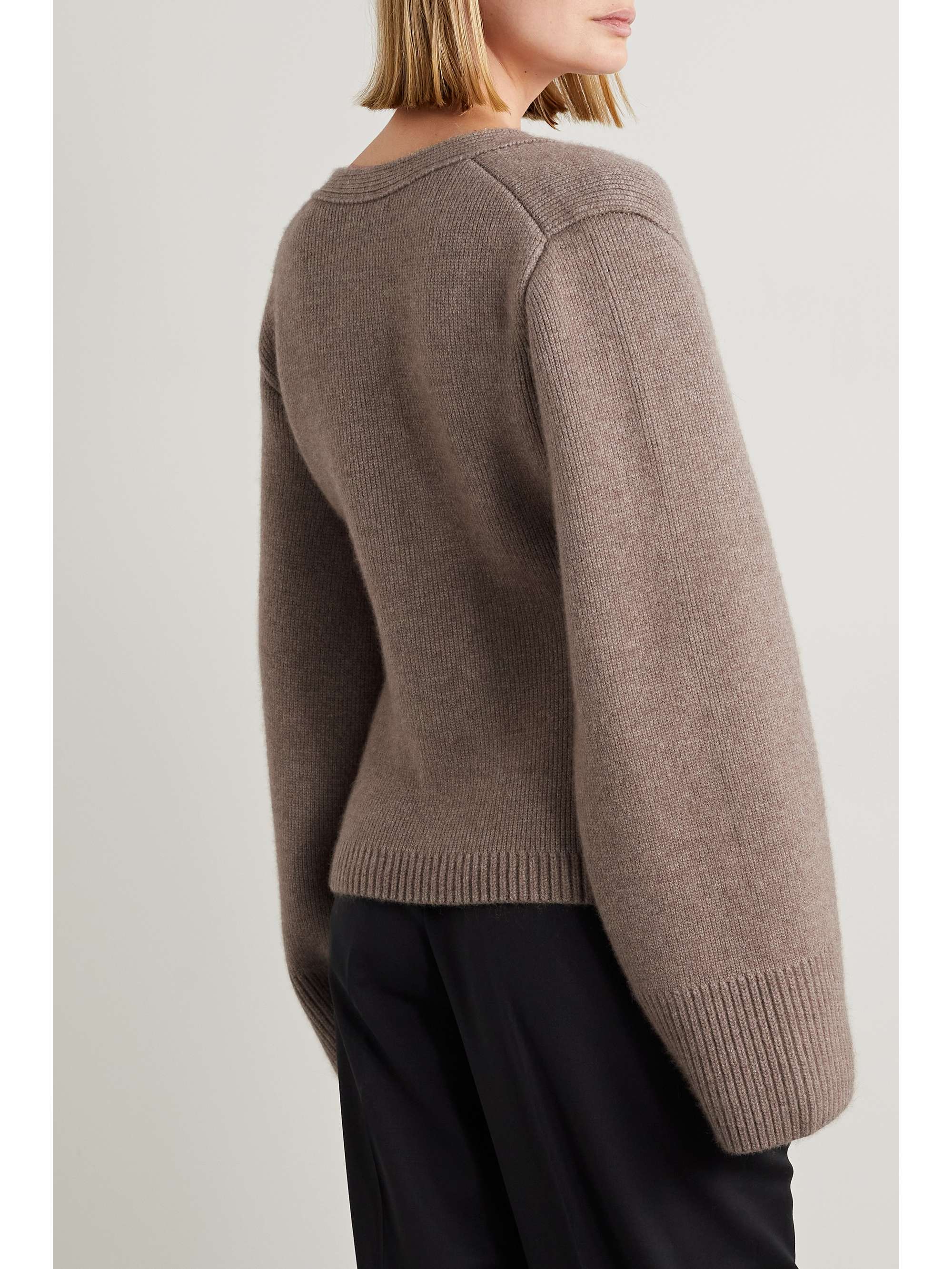 KHAITE Scarlet cashmere cardigan