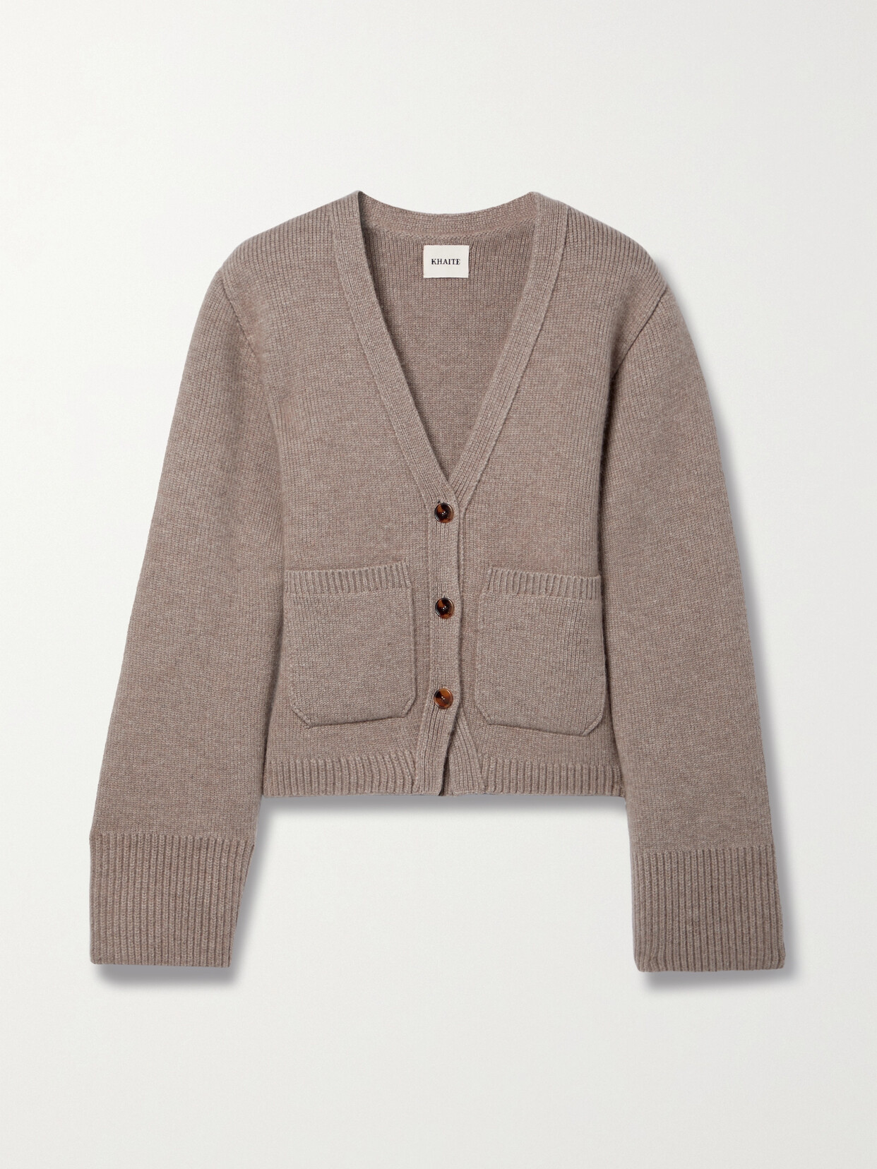 Khaite - Scarlet Cashmere-blend Cardigan - Neutrals