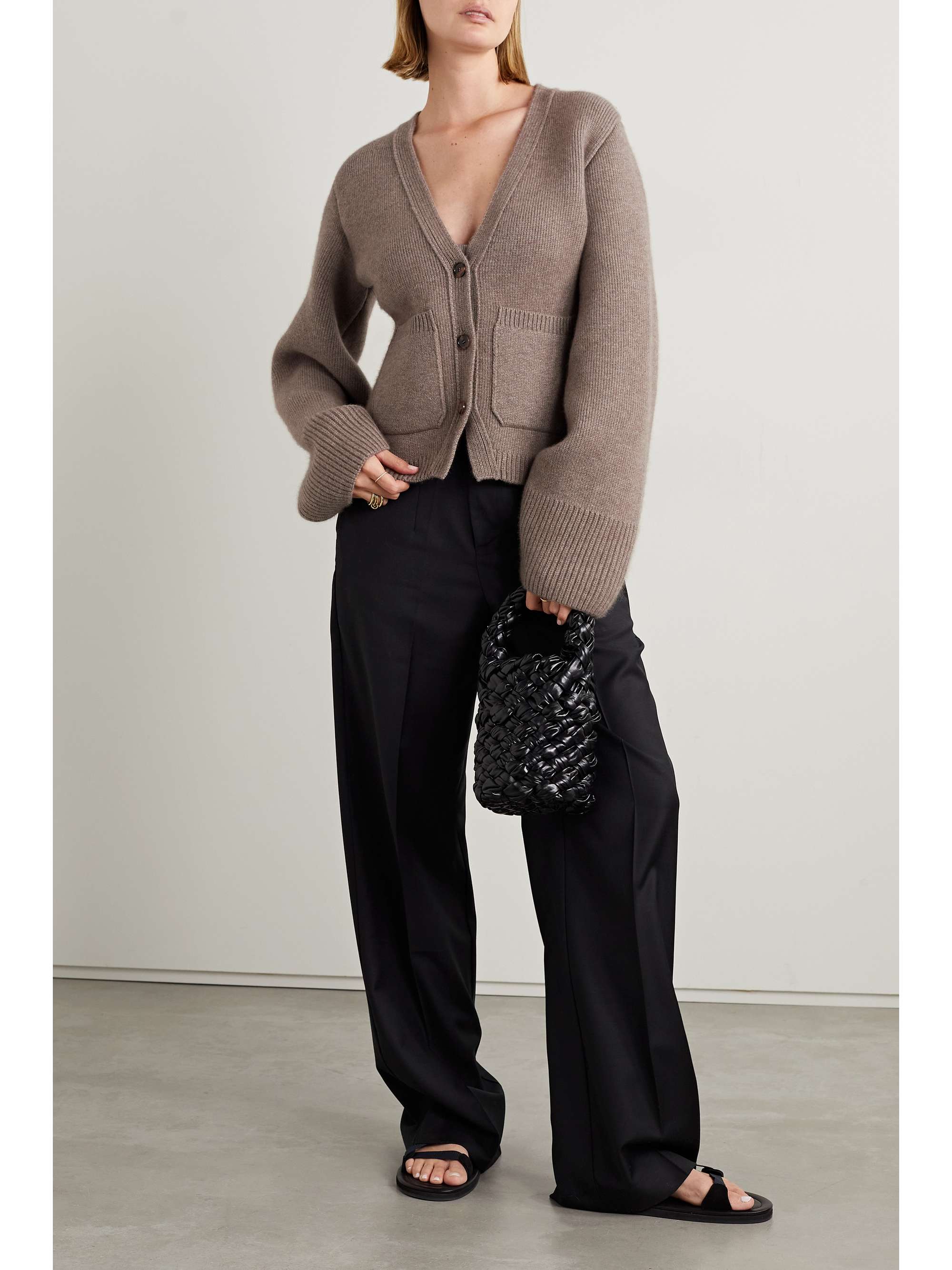 KHAITE Scarlet cashmere cardigan