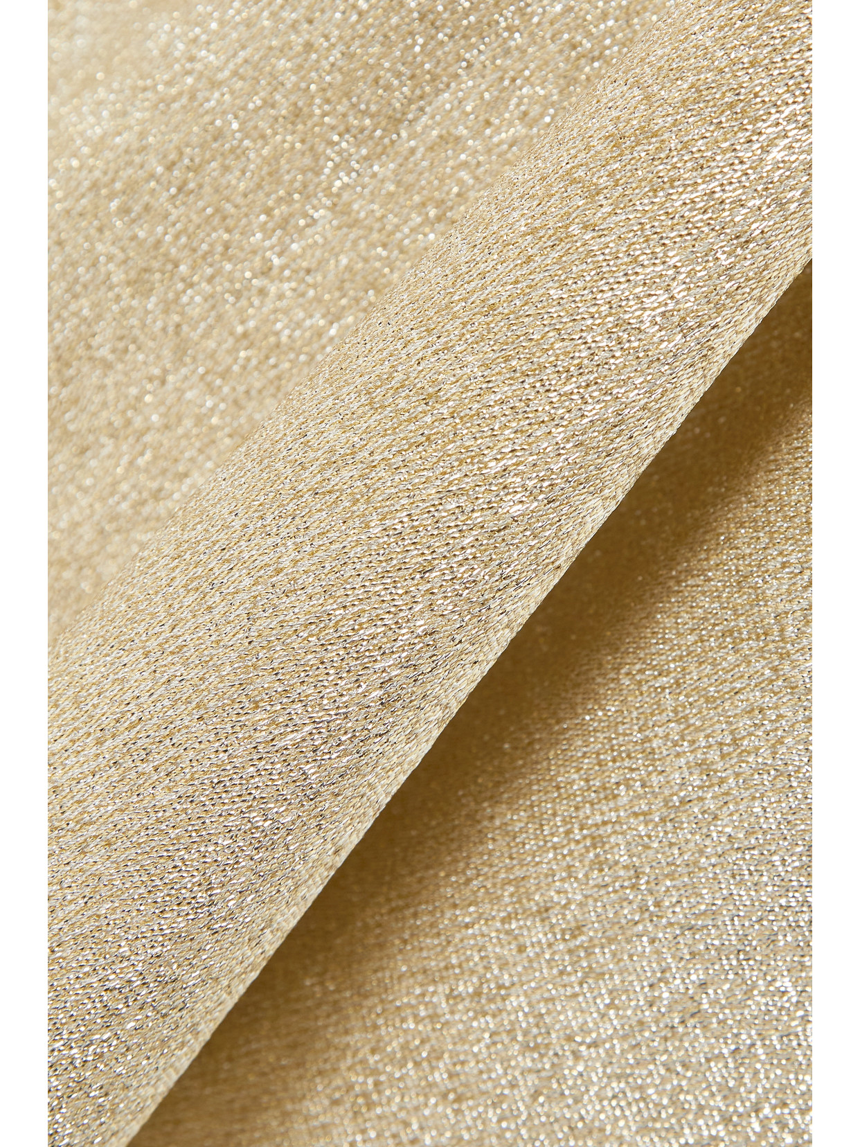 Rabanne Scoop-neck Ruched Stretch-woven Maxi Dress In Gold
