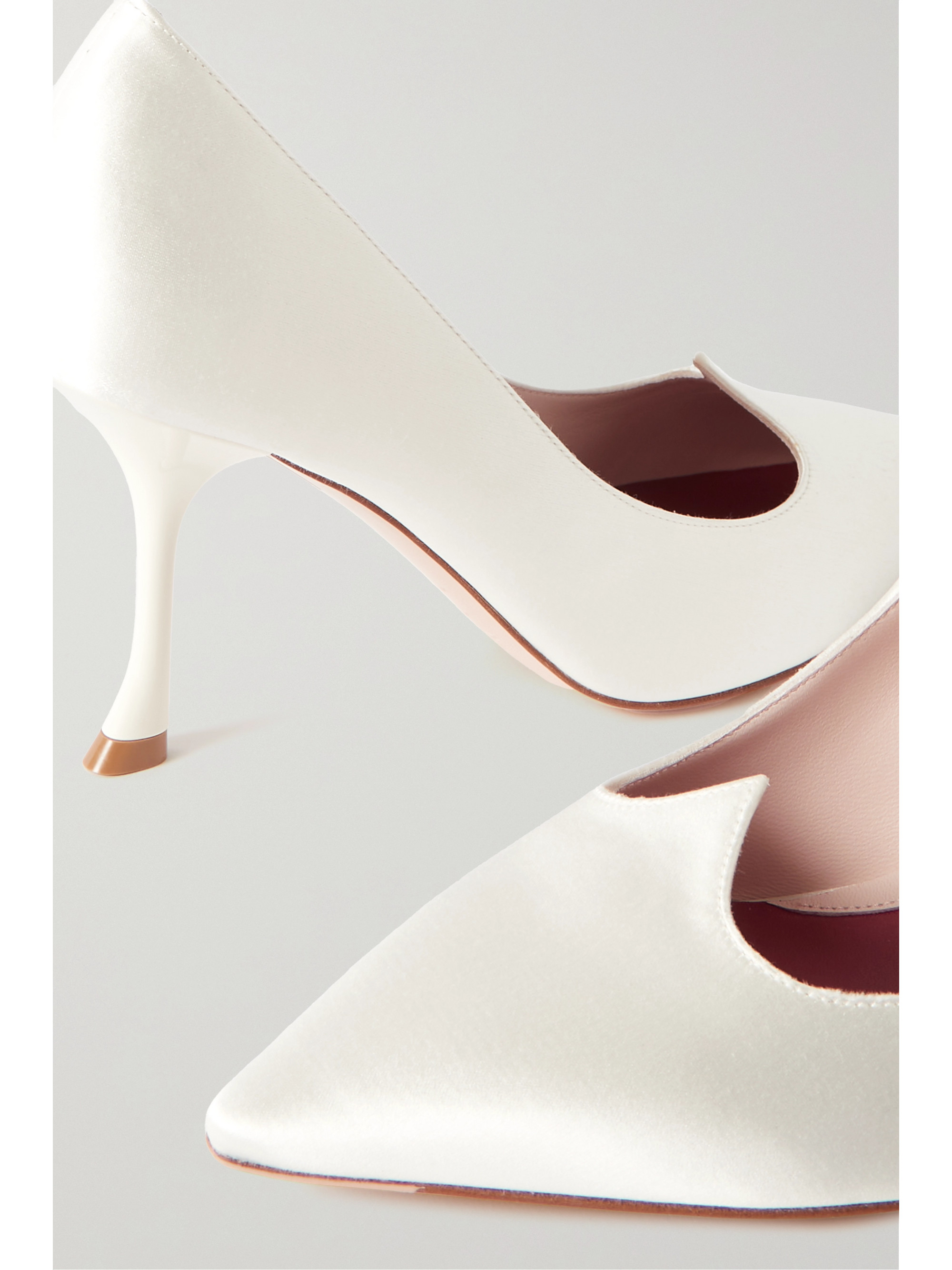 ROGER VIVIER I Love Vivier satin pumps