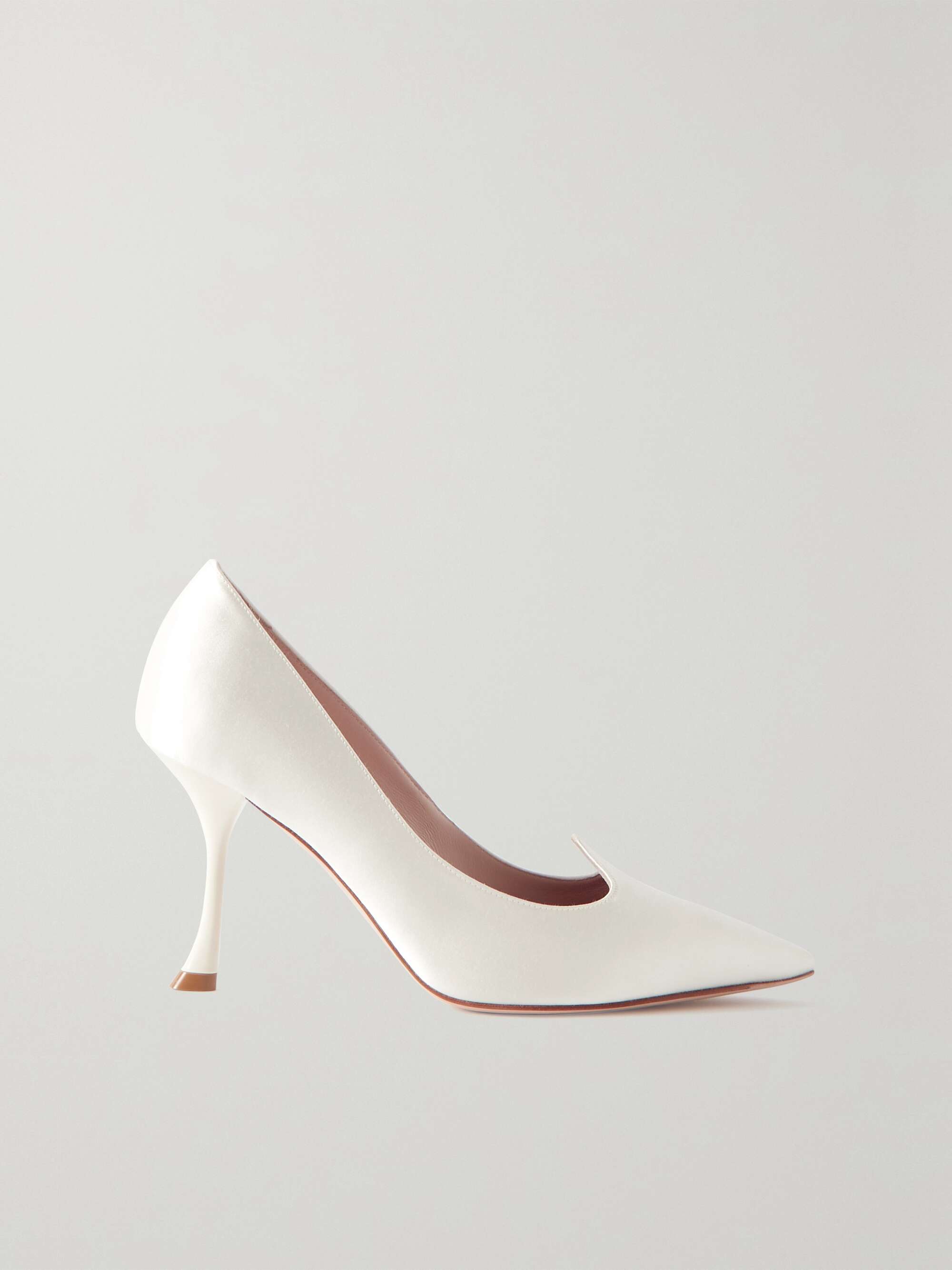 ROGER VIVIER I Love Vivier satin pumps | NET-A-PORTER