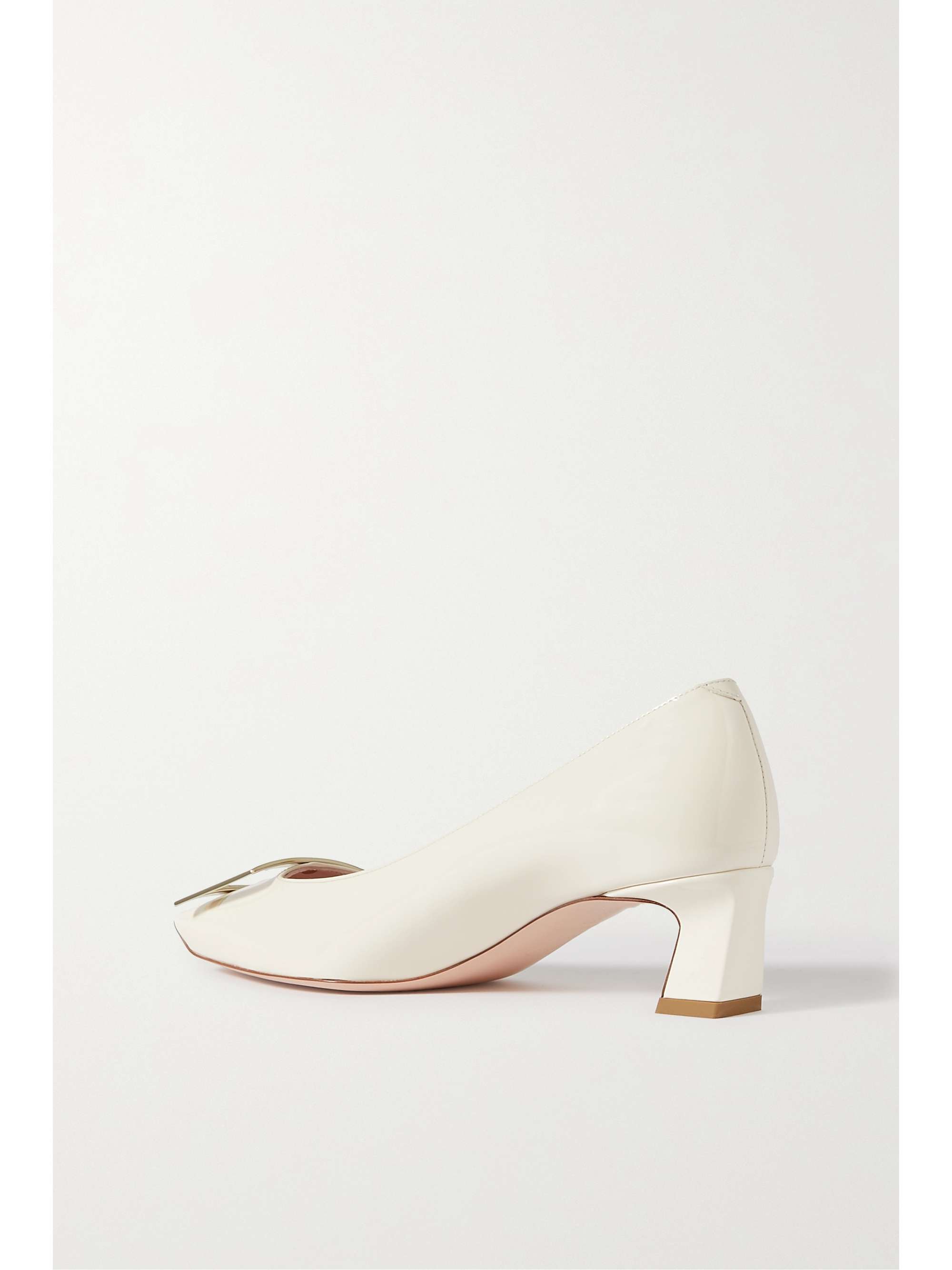 ROGER VIVIER Belle Vivier Trompette patent-leather pumps