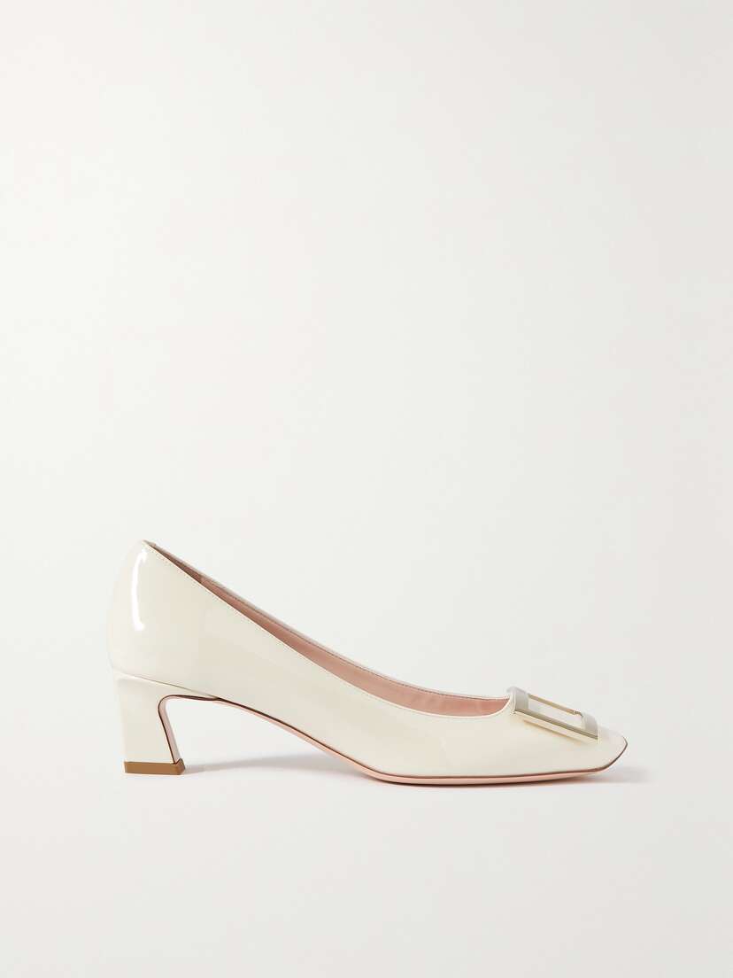 Roger Vivier Decollete Trompette 45 Patent-leather Pumps