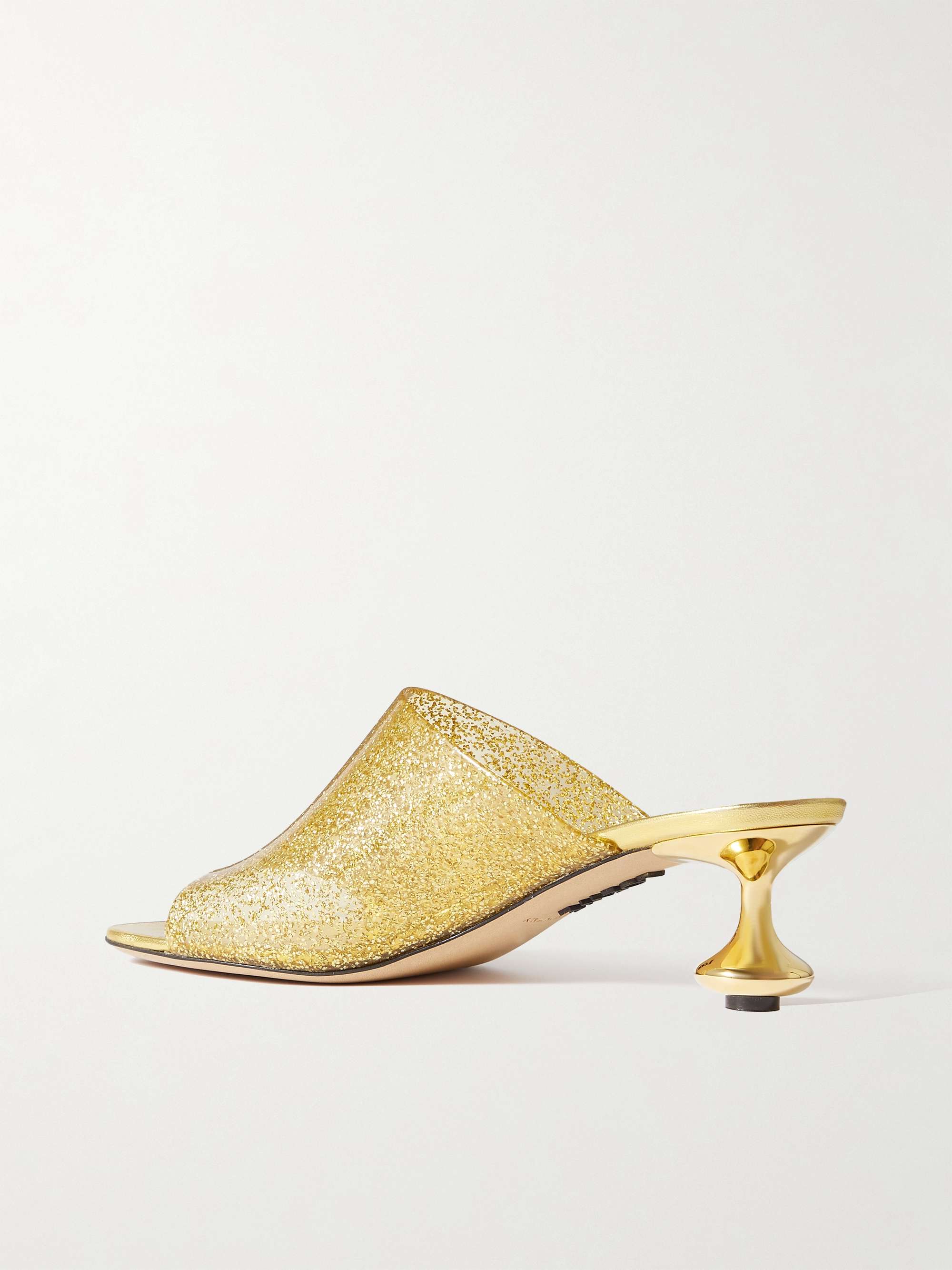 LOEWE + Paula's Ibiza Toy glittered PVC mules
