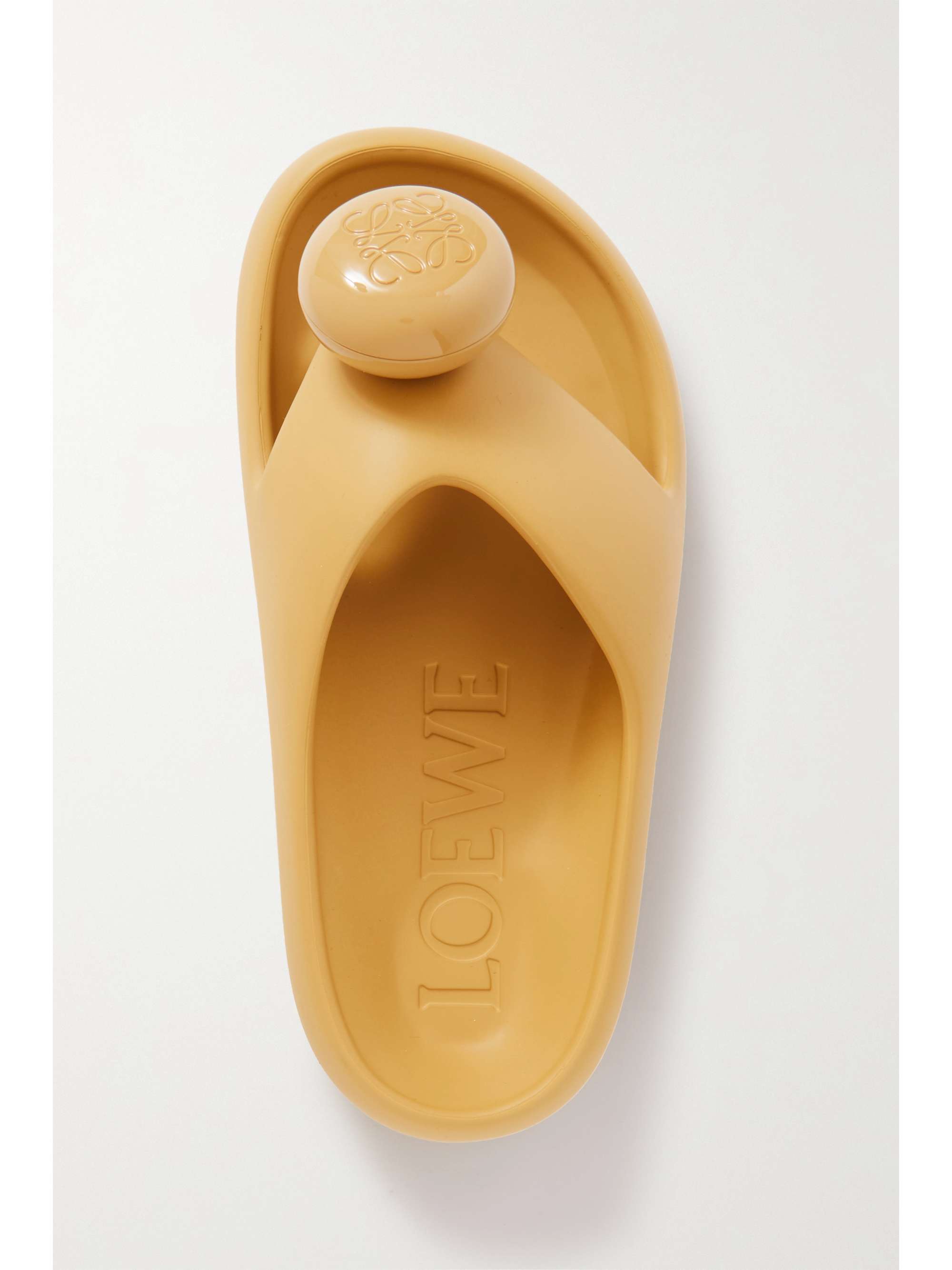 LOEWE + Paula's Ibiza Bubble logo-detailed rubber slides