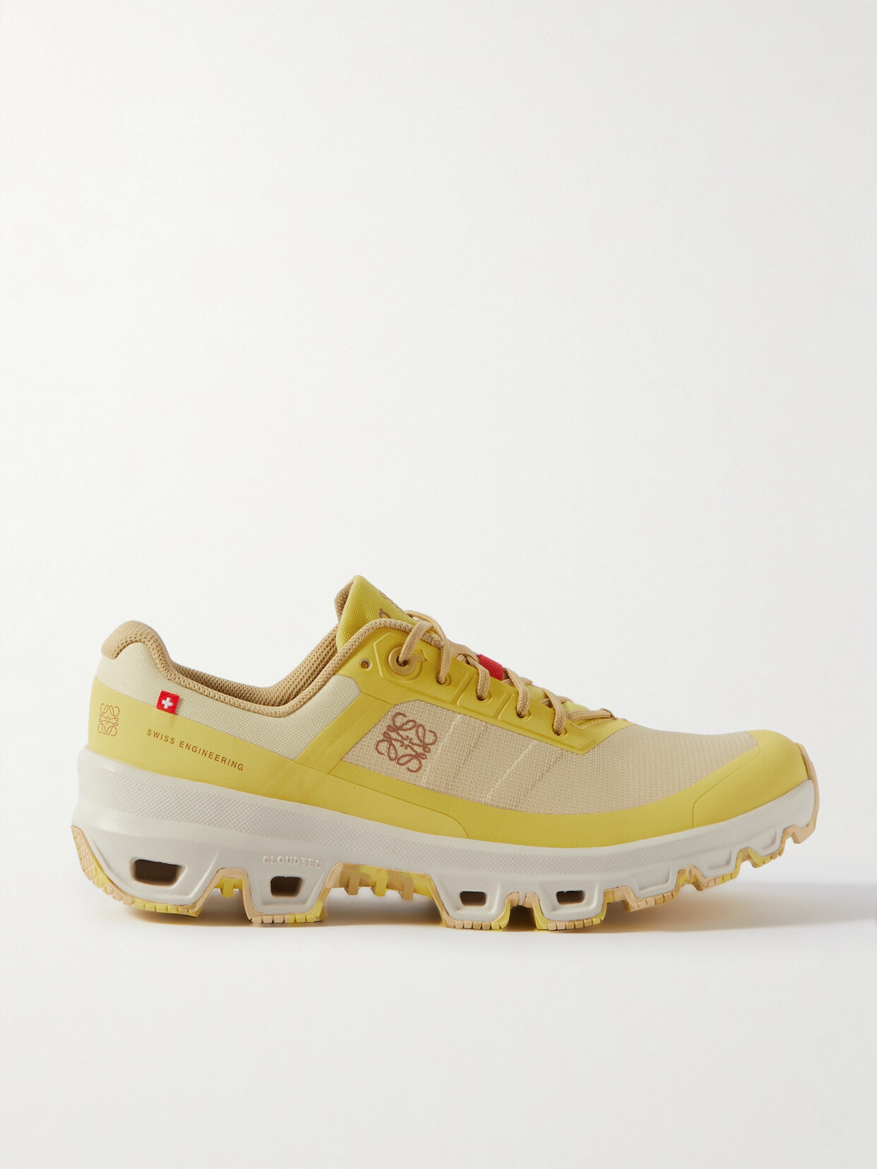 Loewe - + On Cloudventure Recycled-canvas And Mesh Sneakers - Yellow