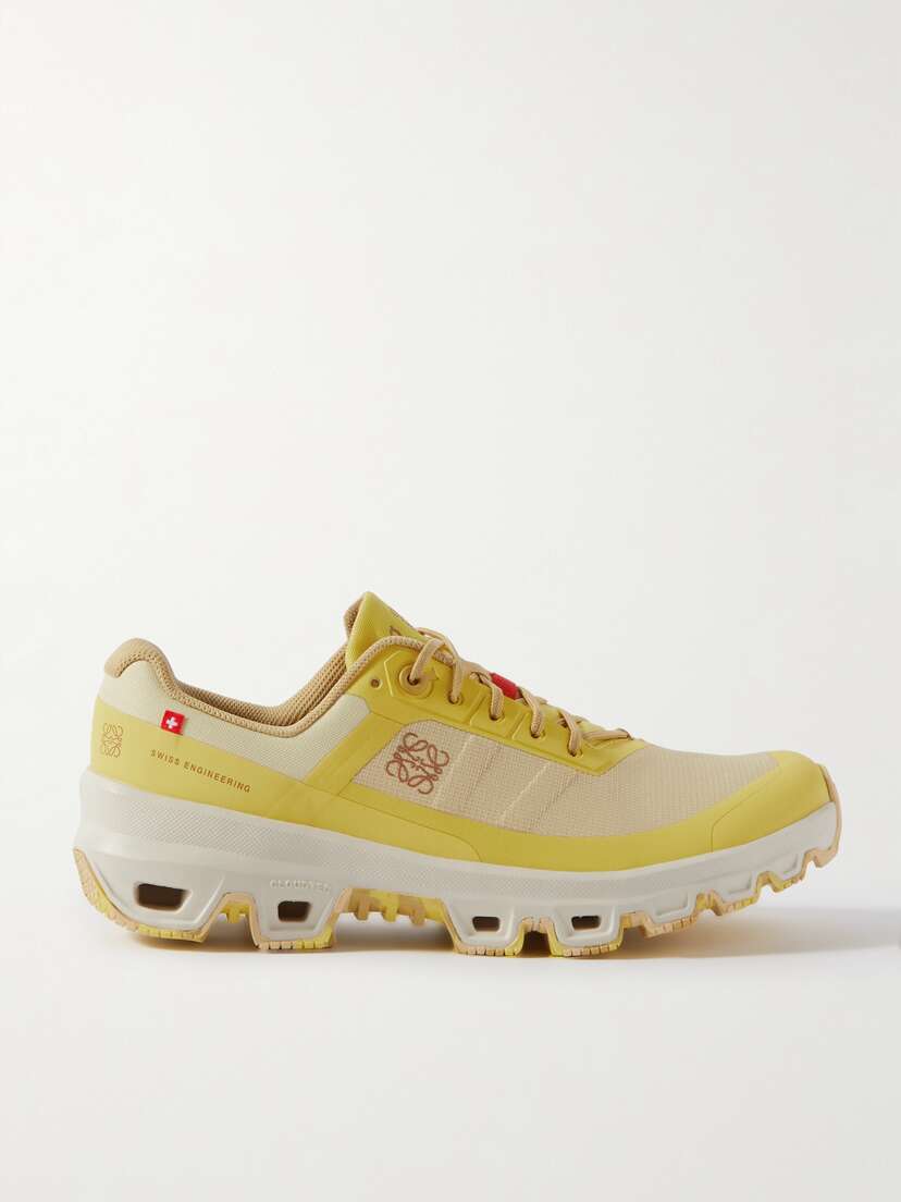 Loewe + On Cloudventure Recycled-canvas And Mesh Sneakers
