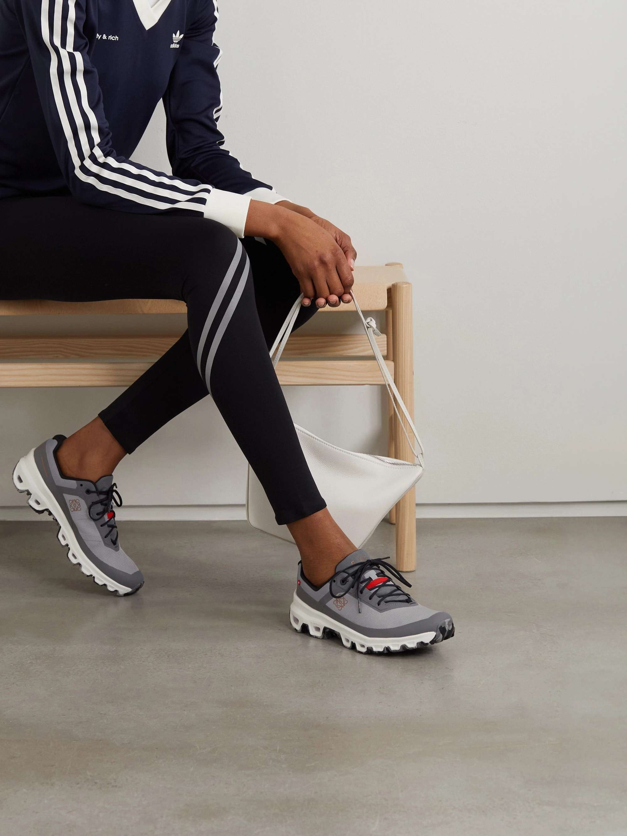 LOEWE + On Cloudventure recycled-canvas and mesh sneakers
