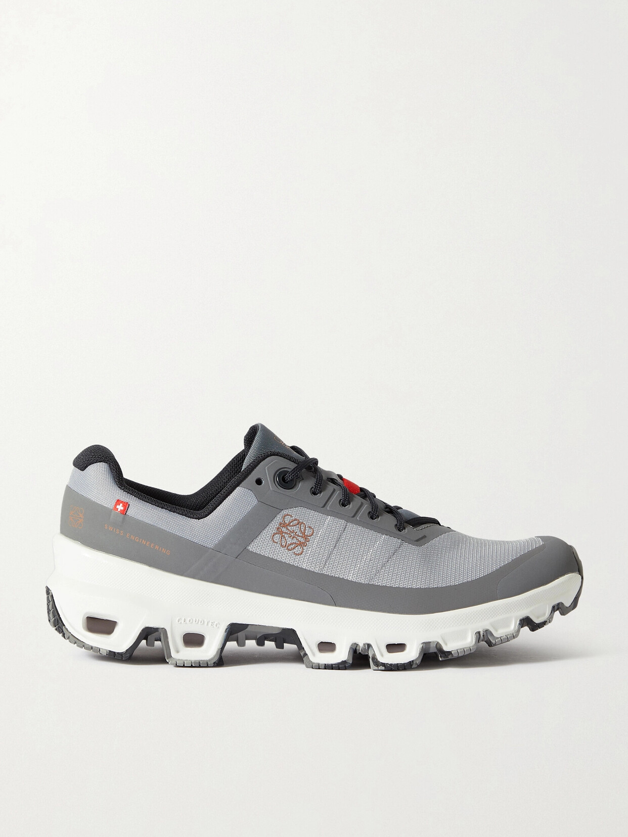 Loewe - + On Cloudventure Rubber-trimmed Recycled-canvas Sneakers - Gray