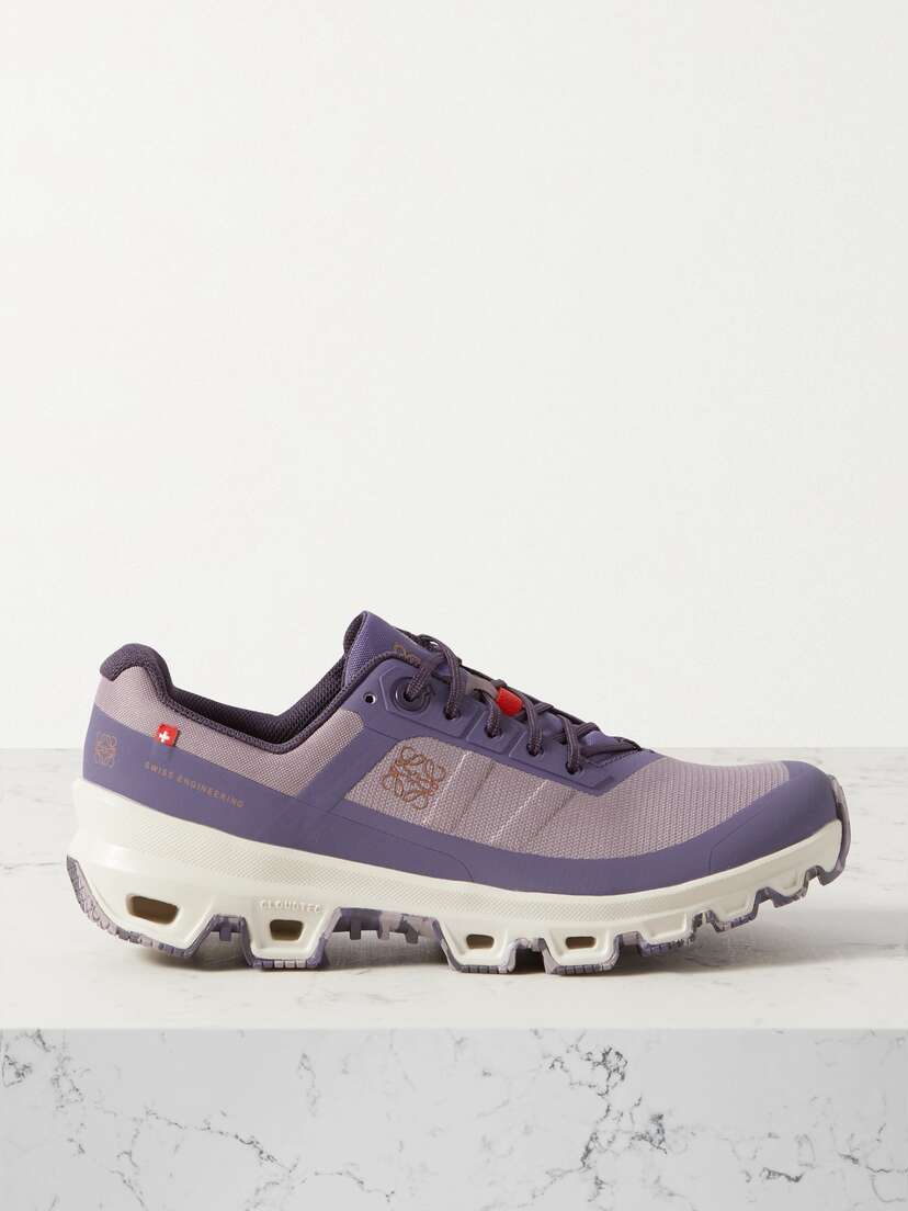 Loewe + On Cloudventure Recycled-canvas And Mesh Sneakers