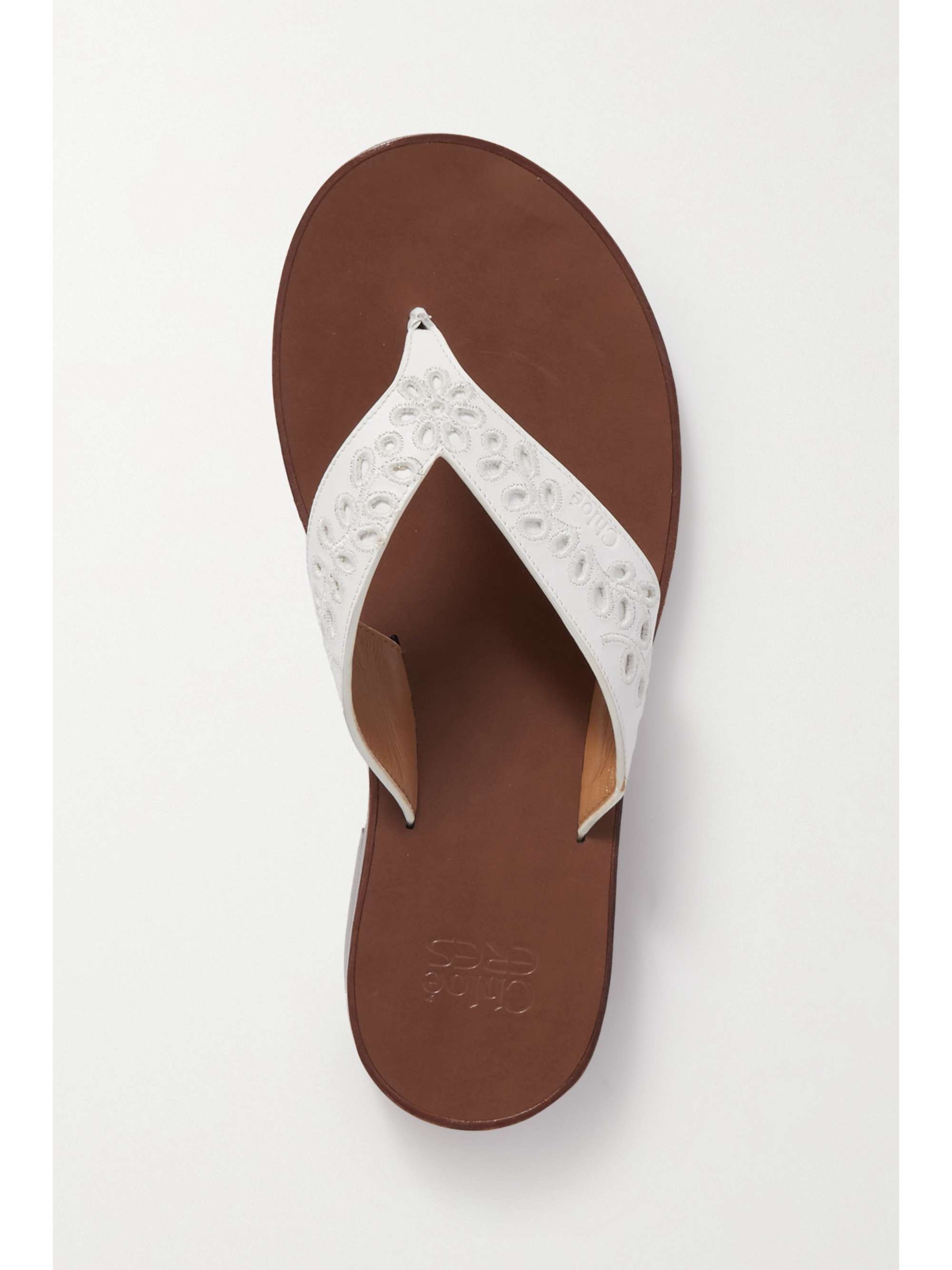 Nice leather flip best sale flops