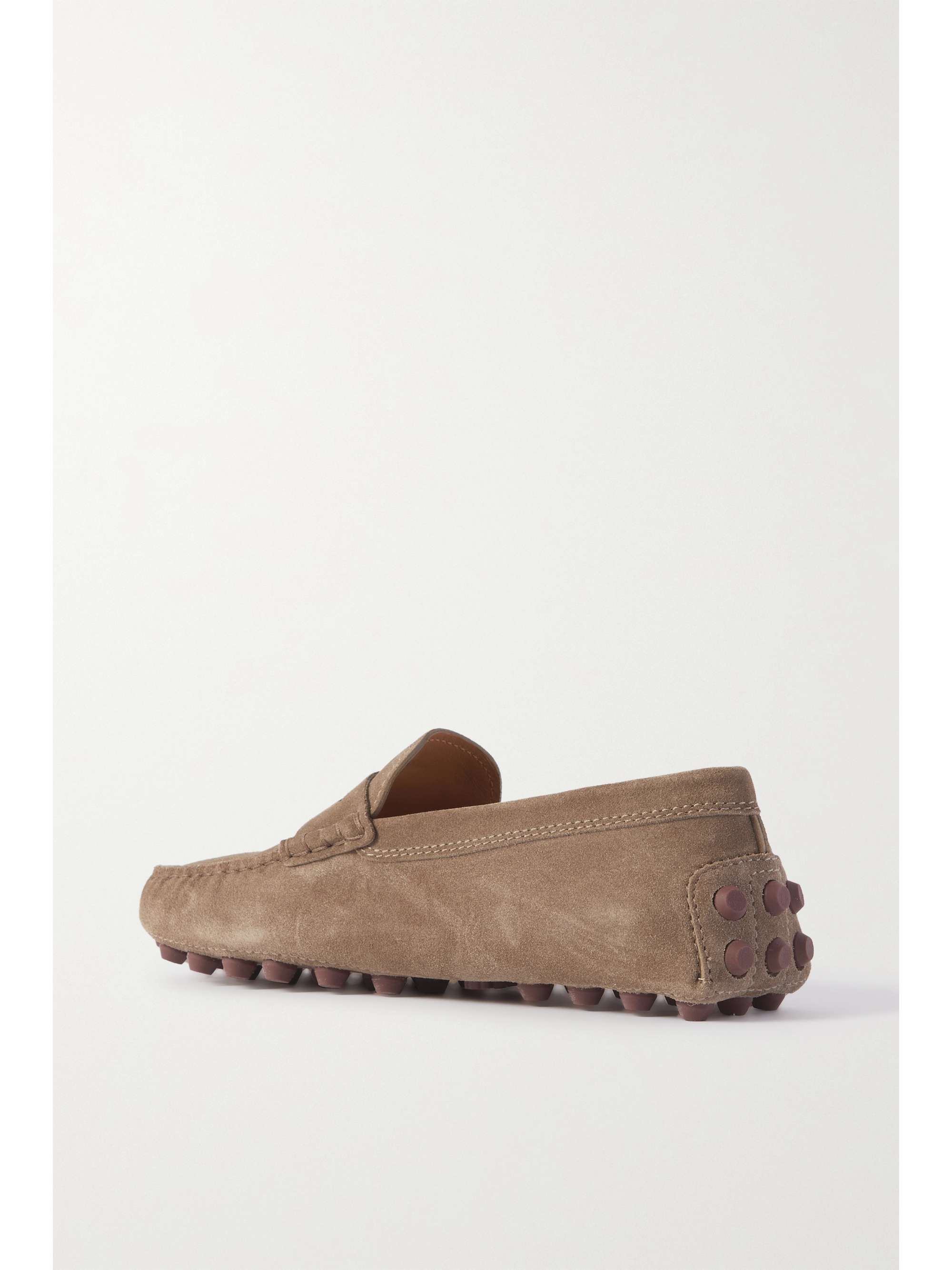 TOD'S Gommino Bubble suede loafers