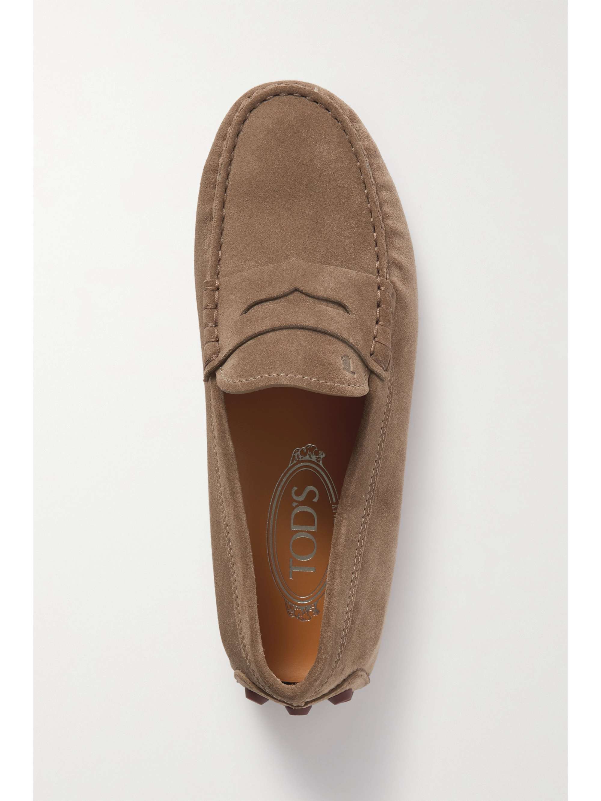 TOD'S Gommino Bubble suede loafers