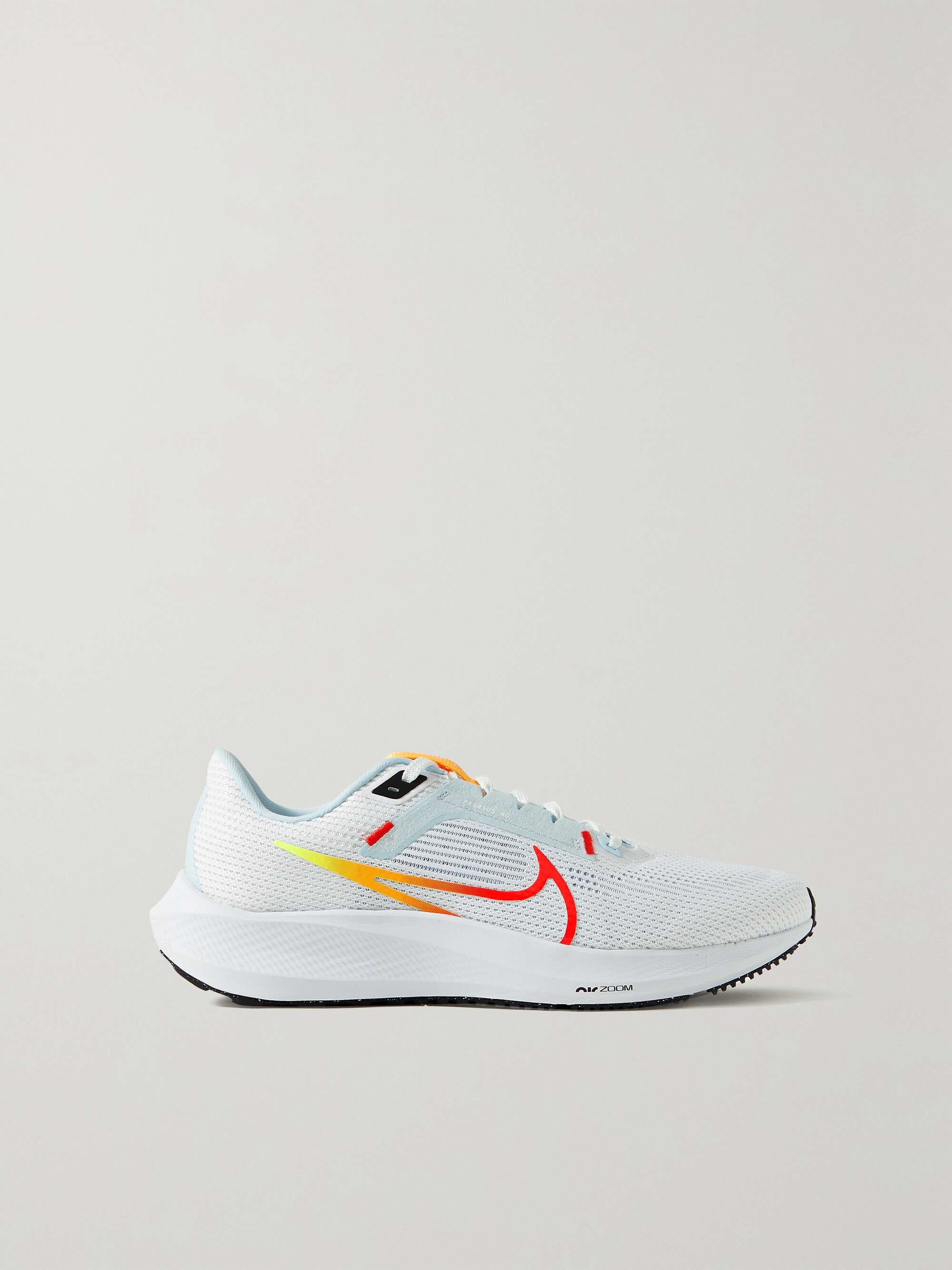 NIKE Zoom rubber-trimmed mesh sneakers | NET-A-PORTER