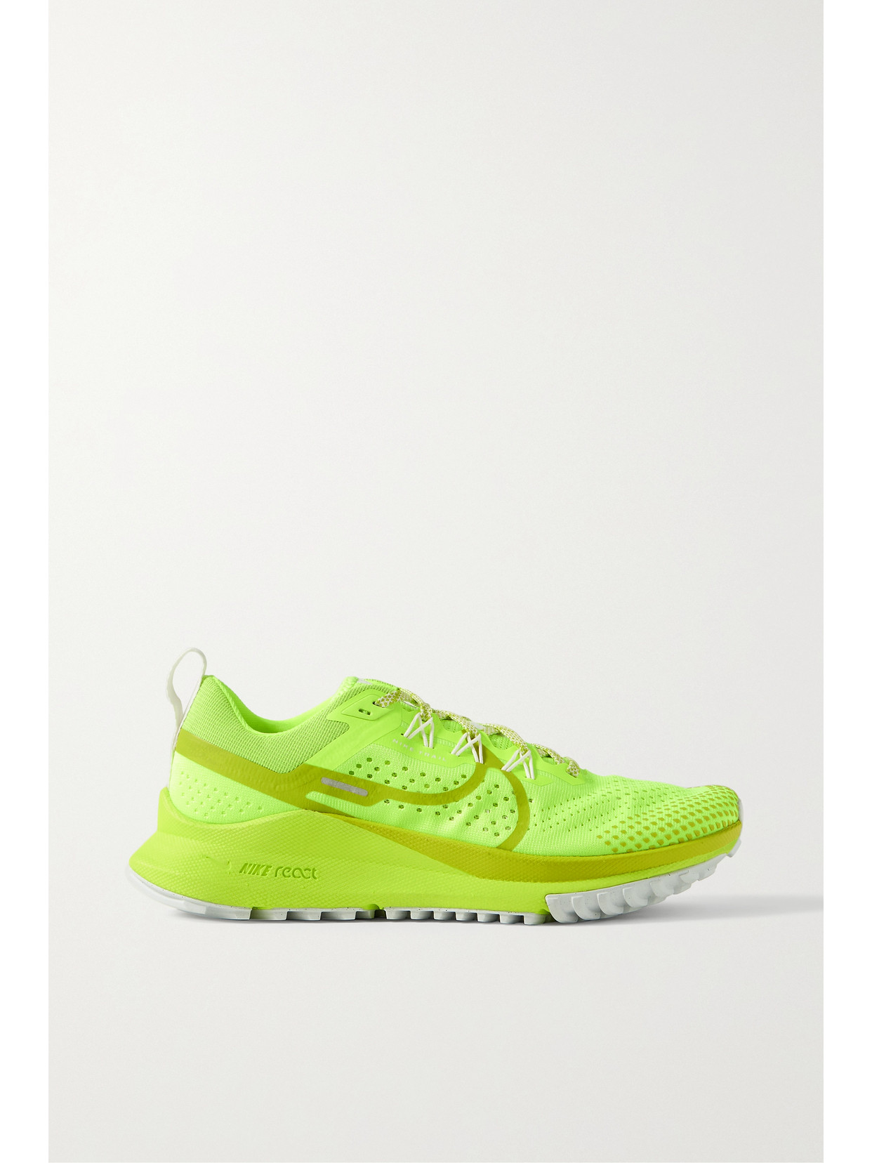 Nike - React Pegasus Trail 4 Rubber-trimmed Mesh Sneakers - Green