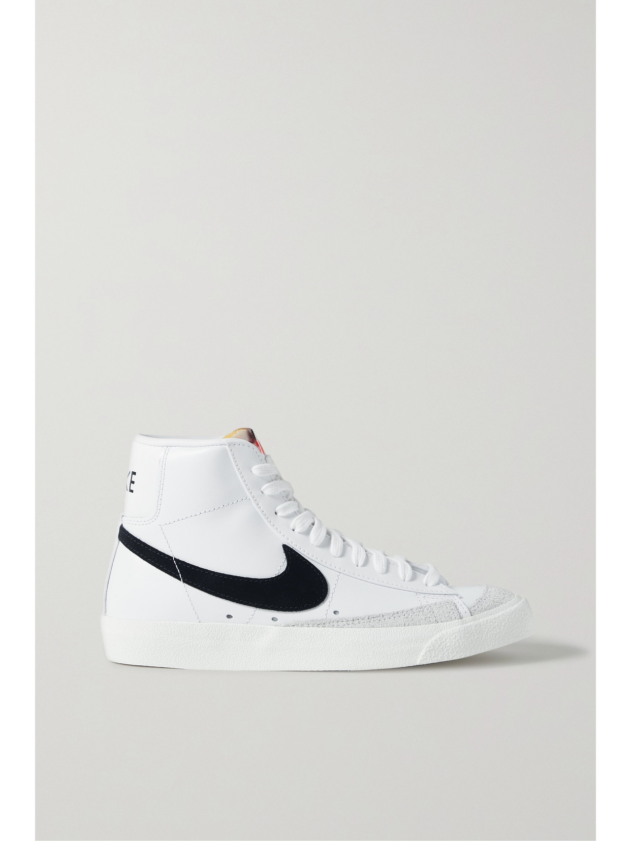 Nike - Blazer Mid '77 Vintage Suede-trimmed Leather Sneakers - White