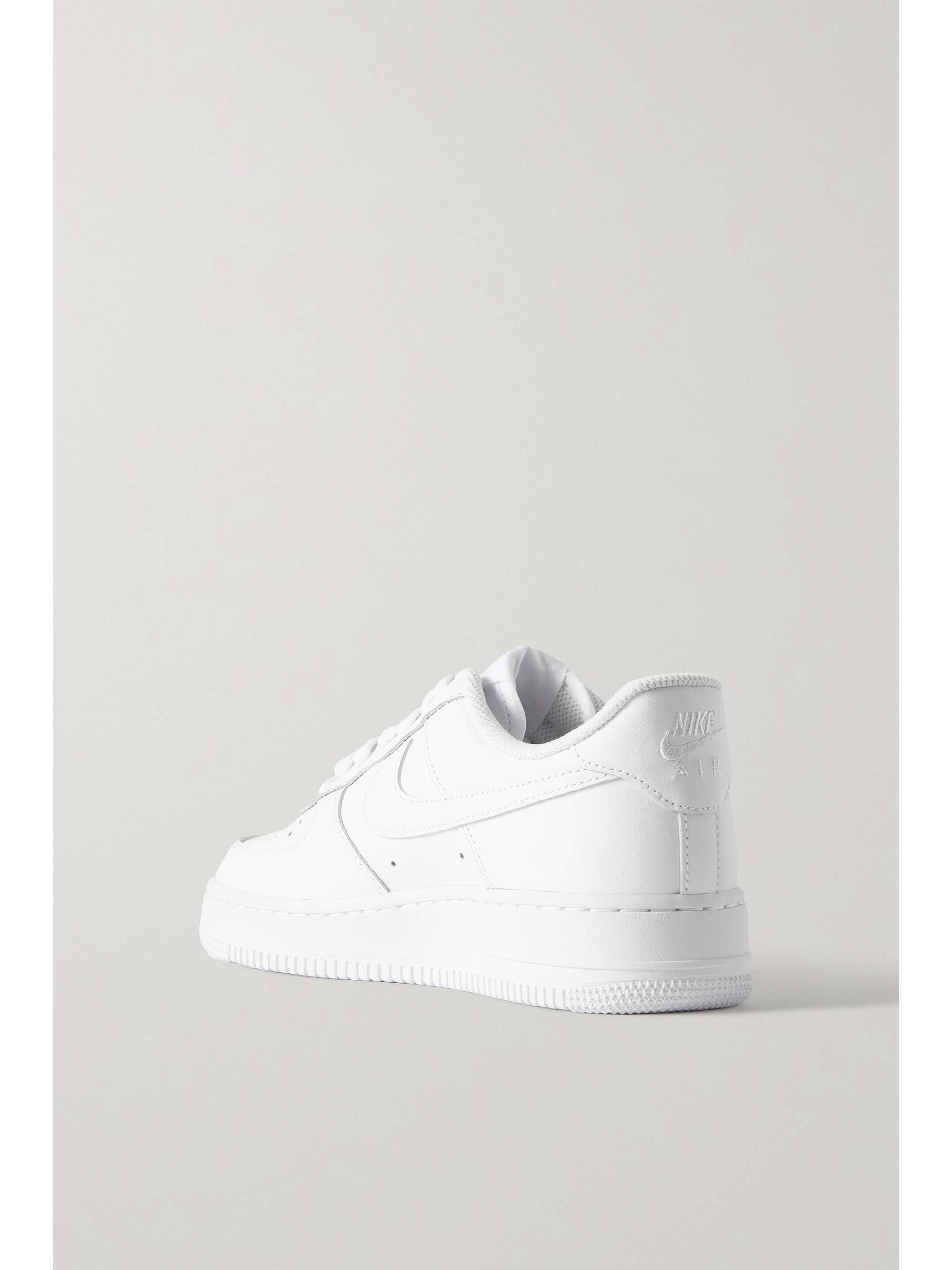 NIKE Air Force 1 '07 metallic leather sneakers