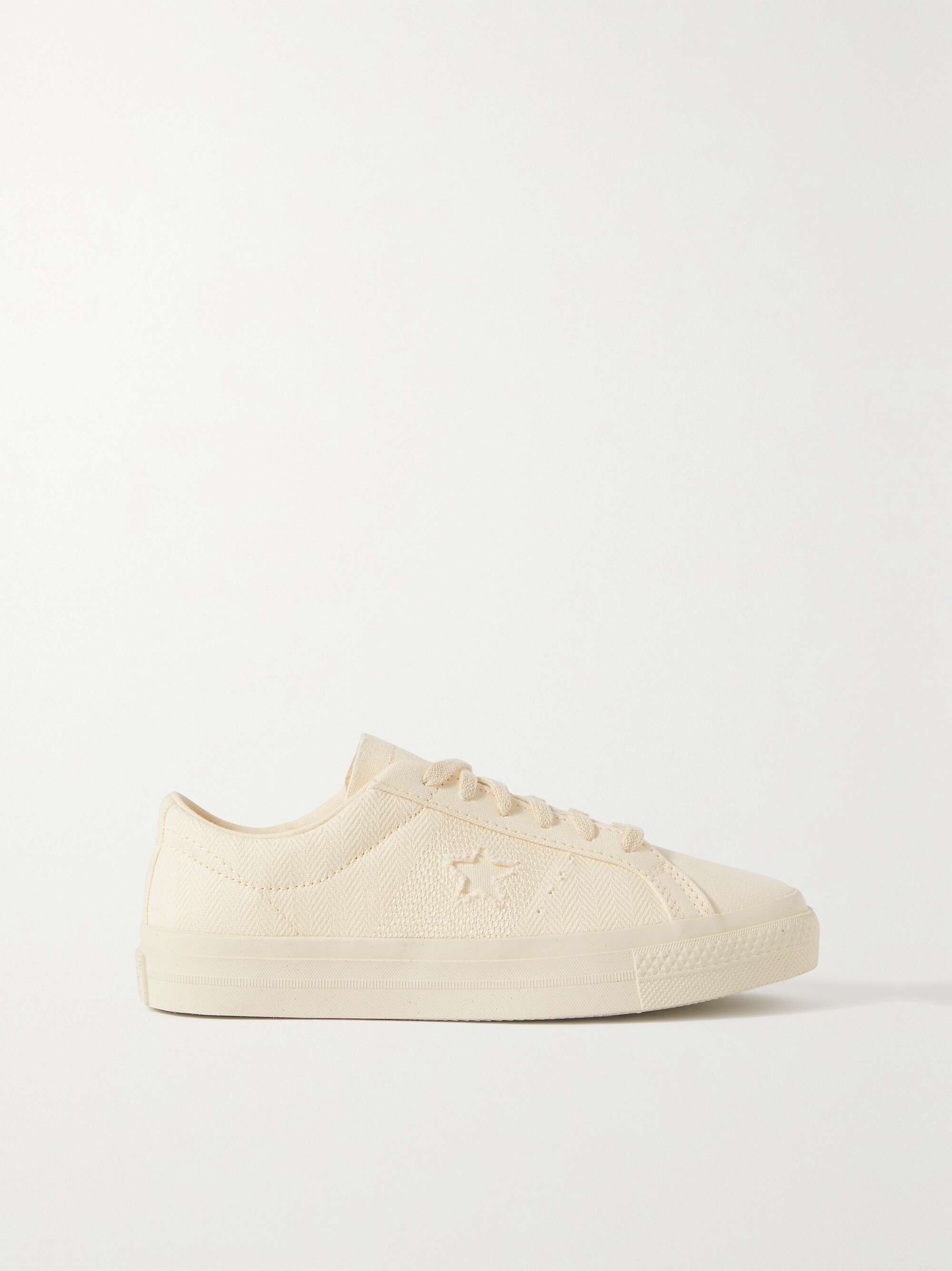 CONVERSE Herringbone canvas sneakers | NET-A-PORTER