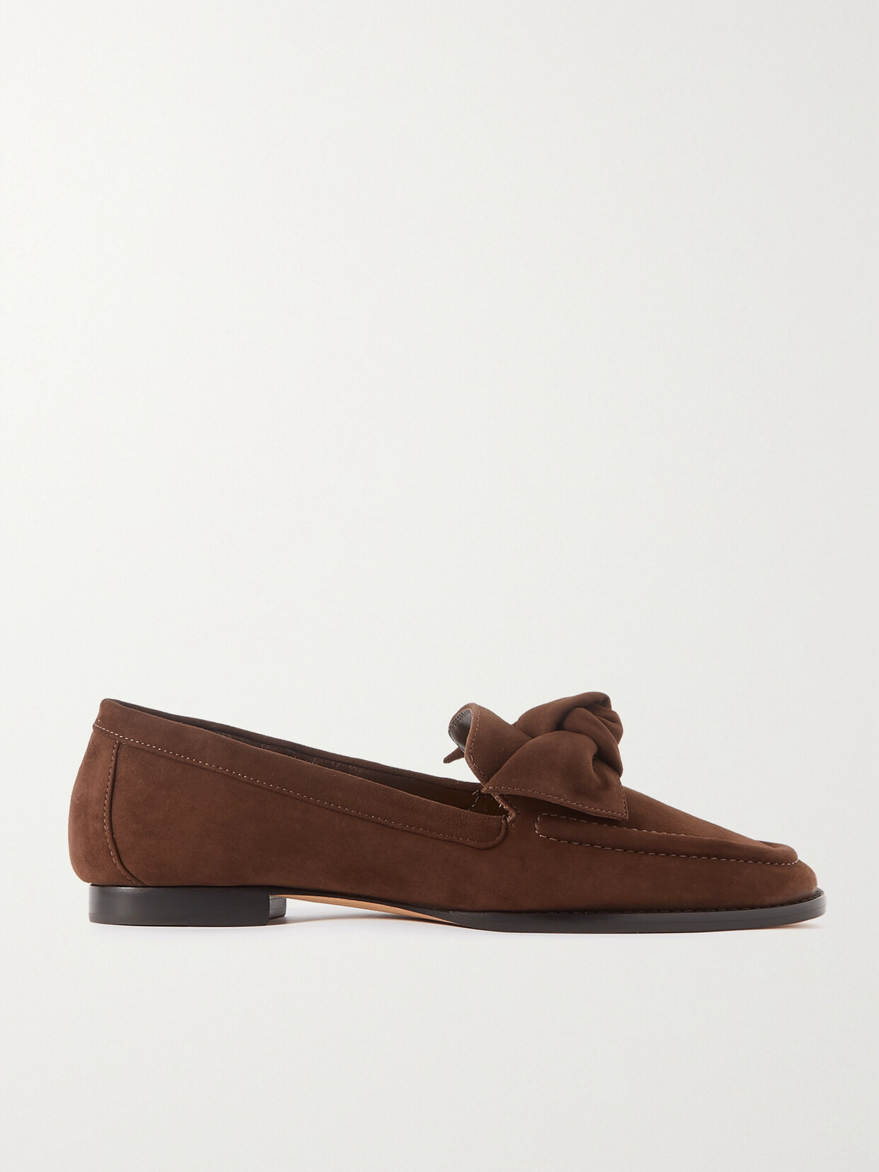 Alexandre Birman - Maxi Clarita Suede Loafers - Brown