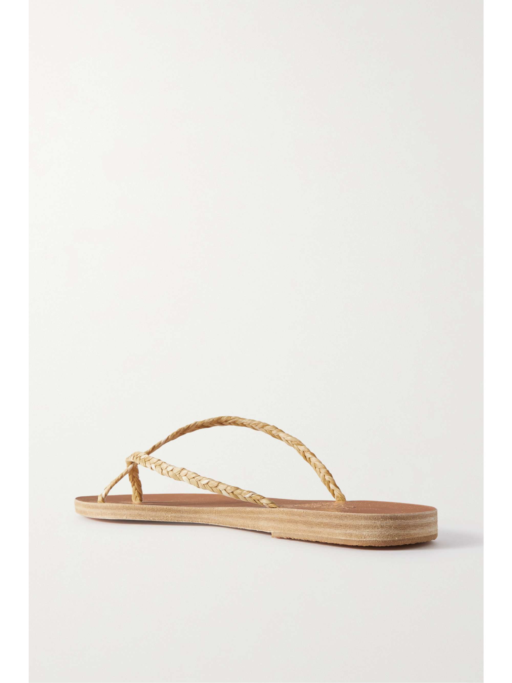 ANCIENT GREEK SANDALS Raffia sandals