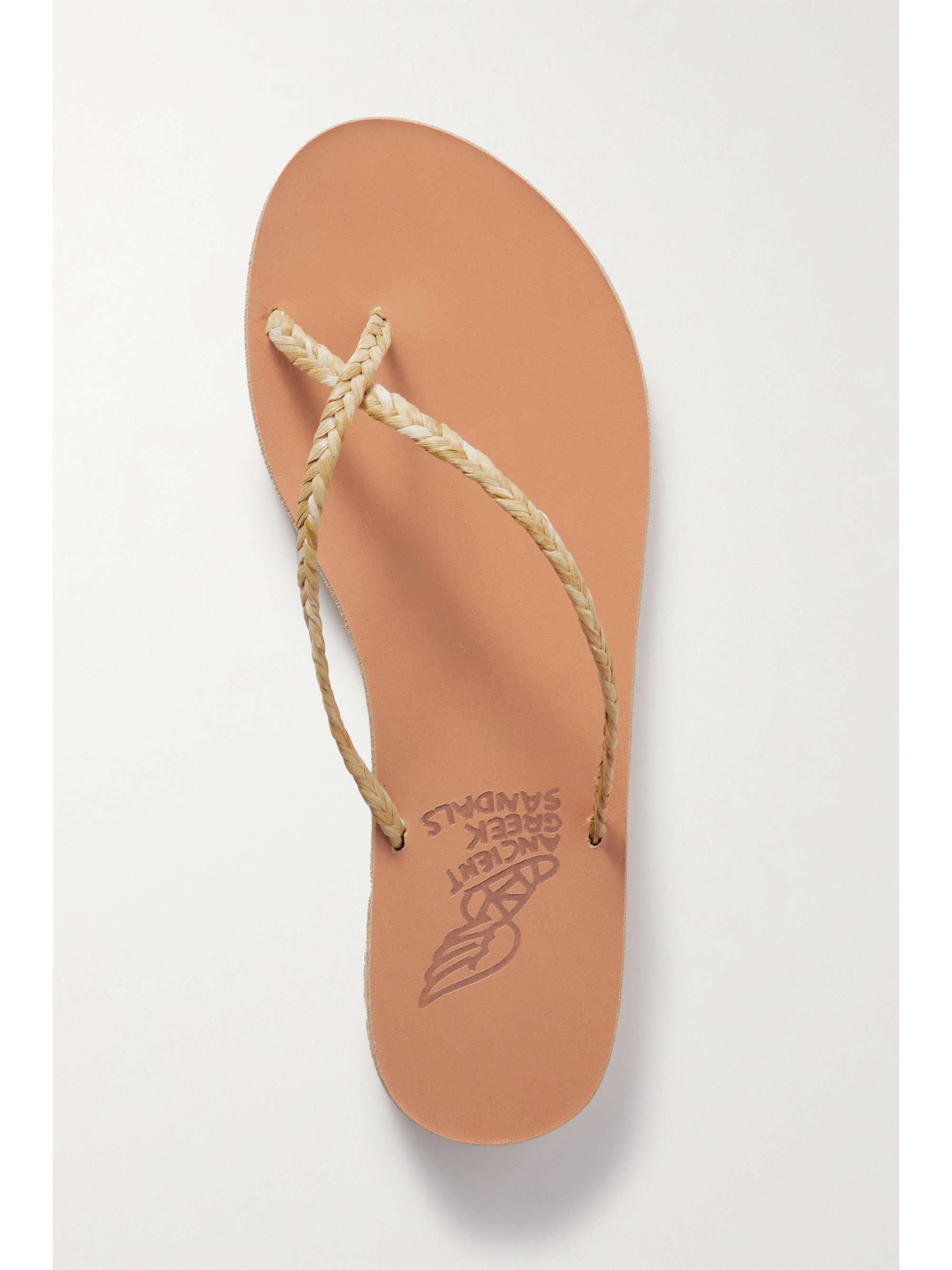 ANCIENT GREEK SANDALS Raffia sandals