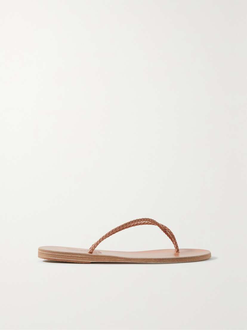 Ancient Greek Sandals Adrahti Braided Leather Sandals