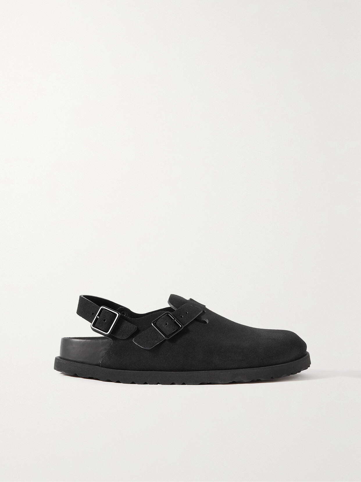 Birkenstock 1774 - Tokio Suede Clogs - Black