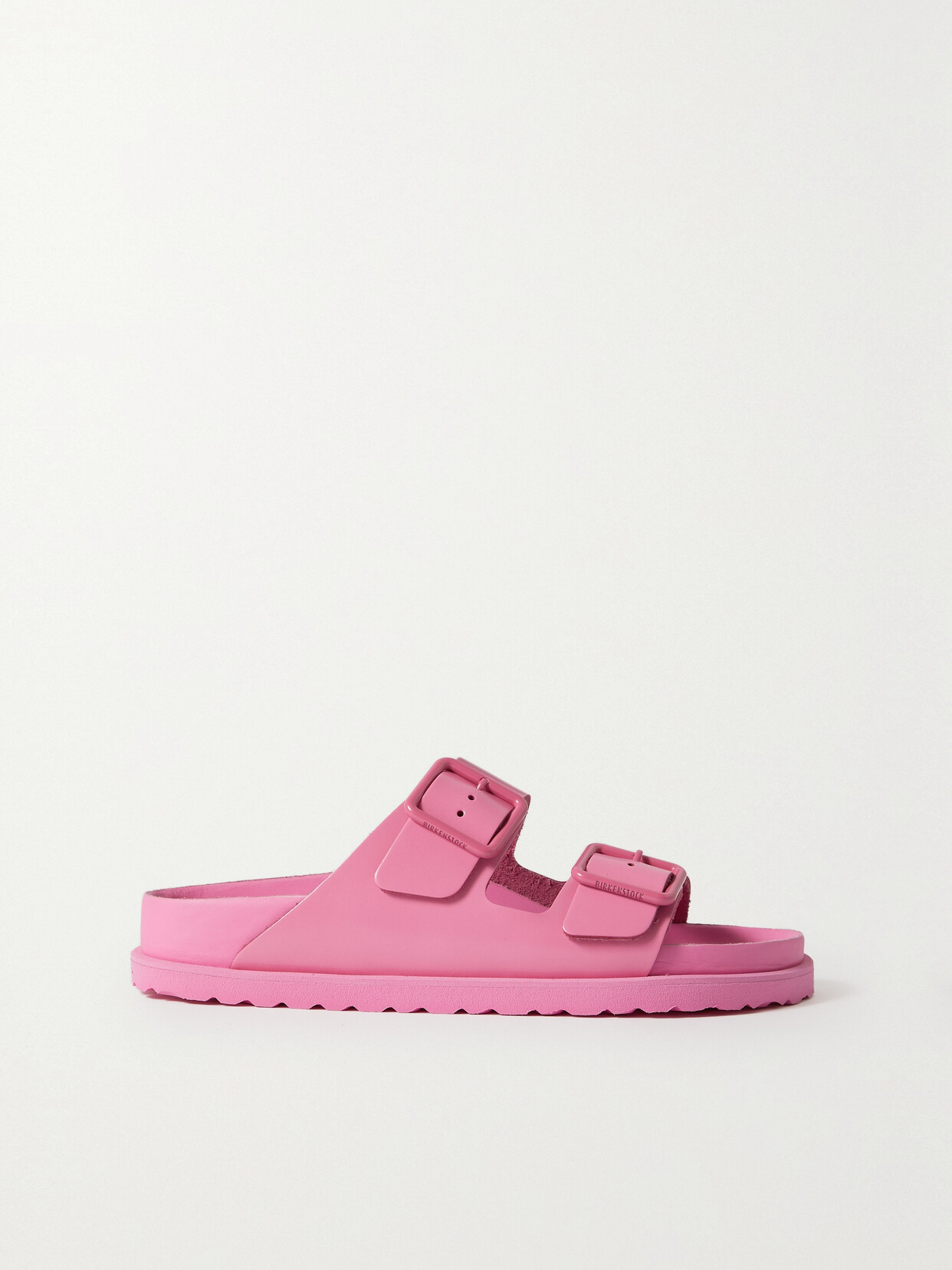 Birkenstock 1774 - Arizona Glossed-leather Sandals - Pink