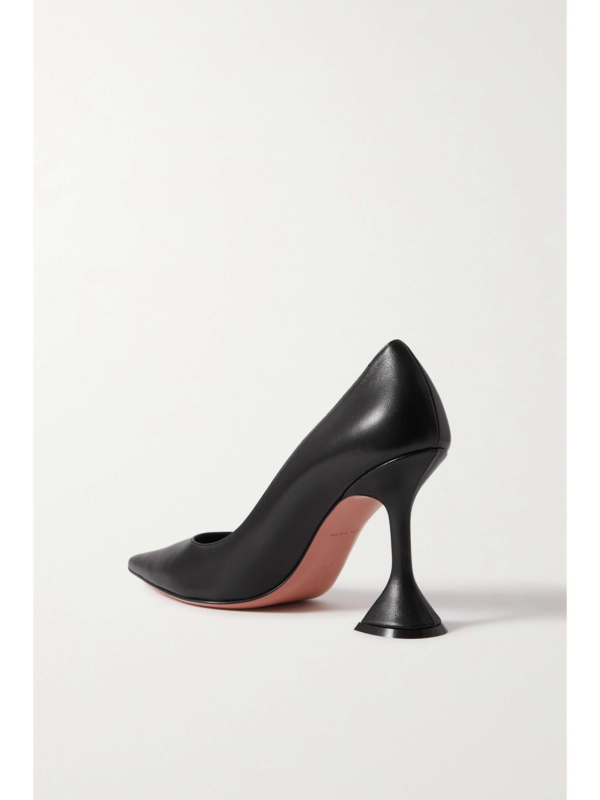 AMINA MUADDI Ami leather pumps | NET-A-PORTER