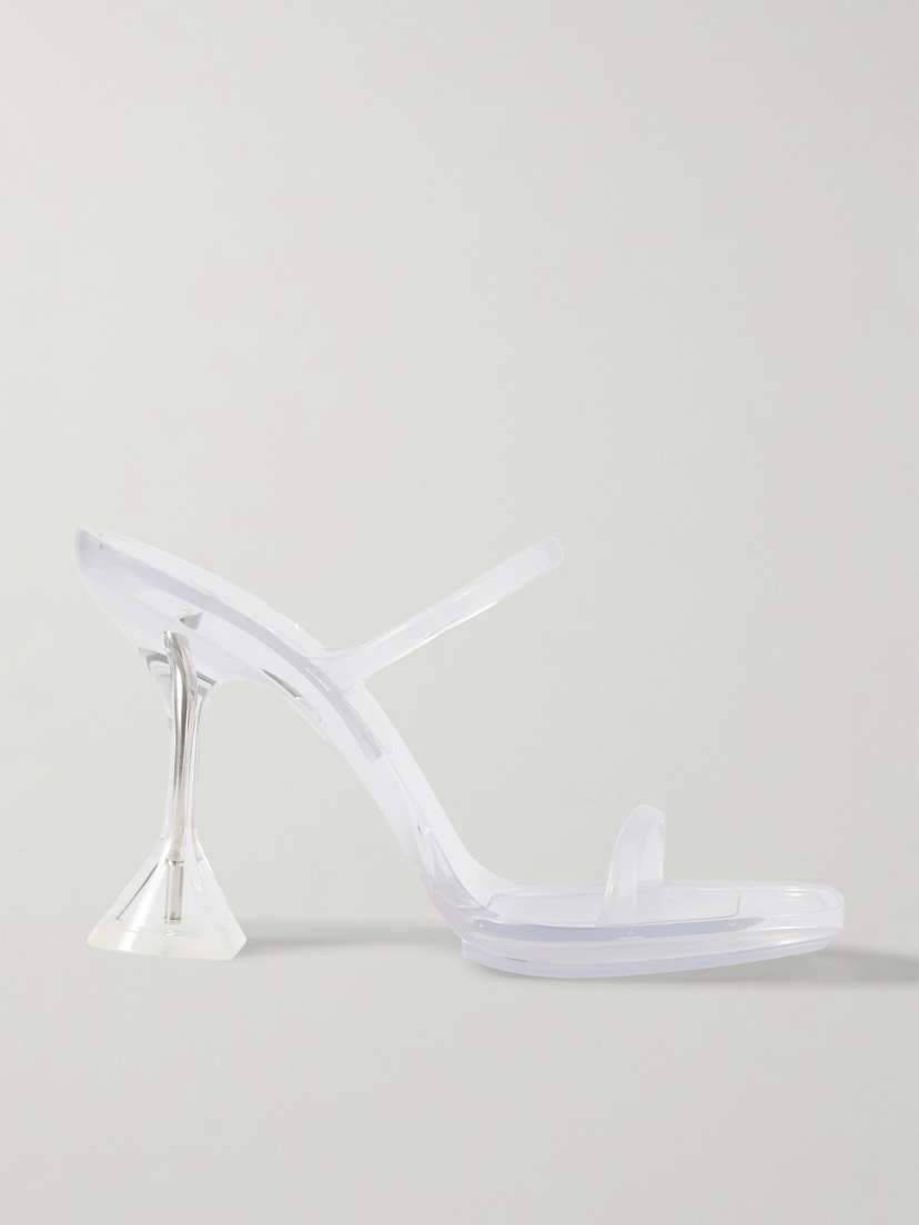 Amina Muaddi Brito Pvc Sandals