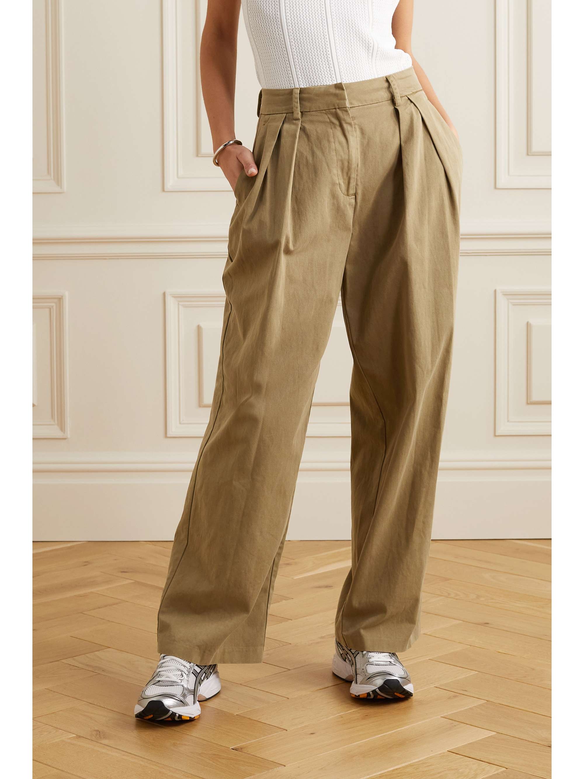 在庫処分・数量限定 STAUD スタウド レディース カジュアルパンツ ボトムス Luisa Wide Leg Pants 