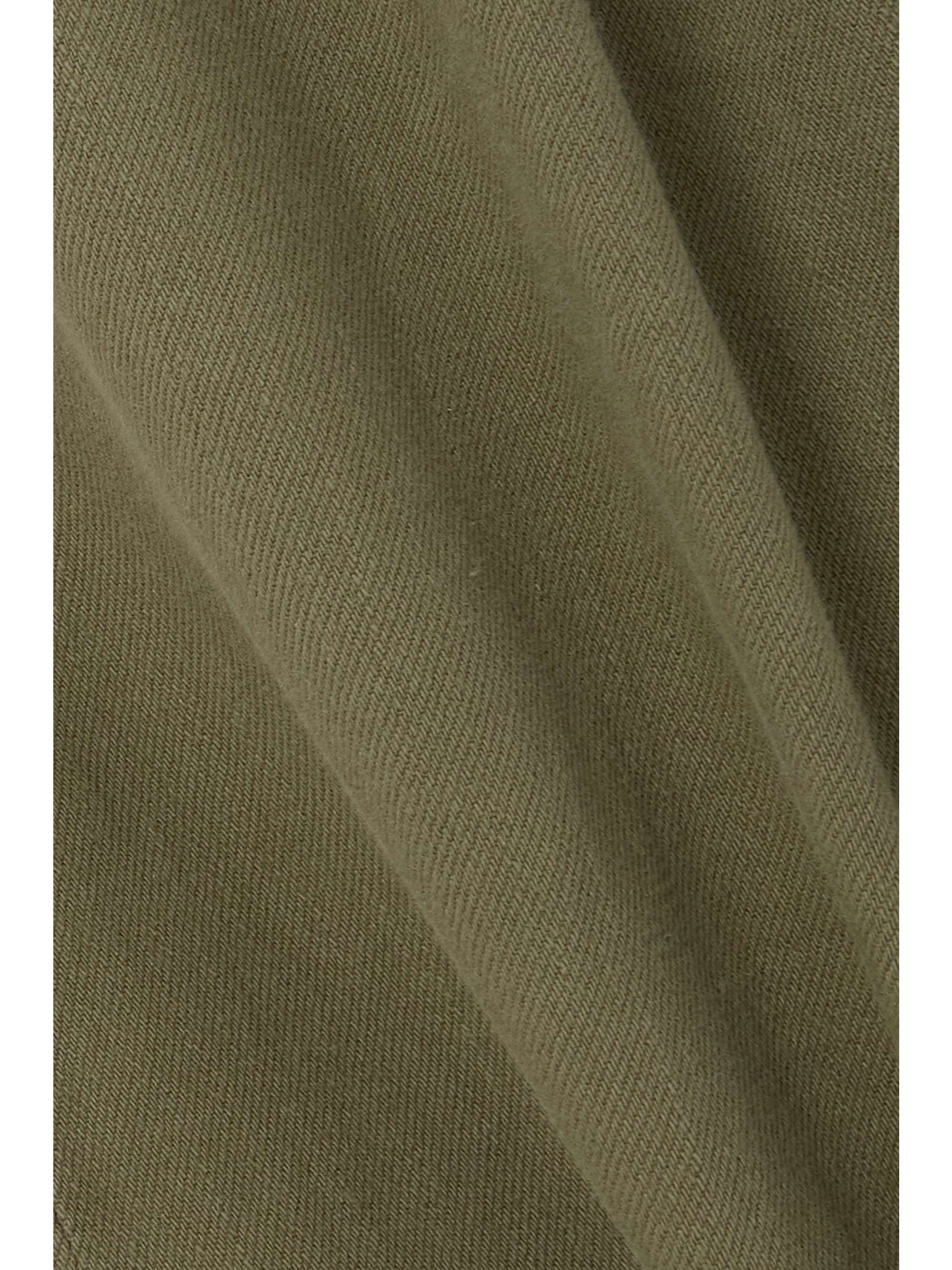 REFORMATION Jupe midi en serge de coton biologique Maggi