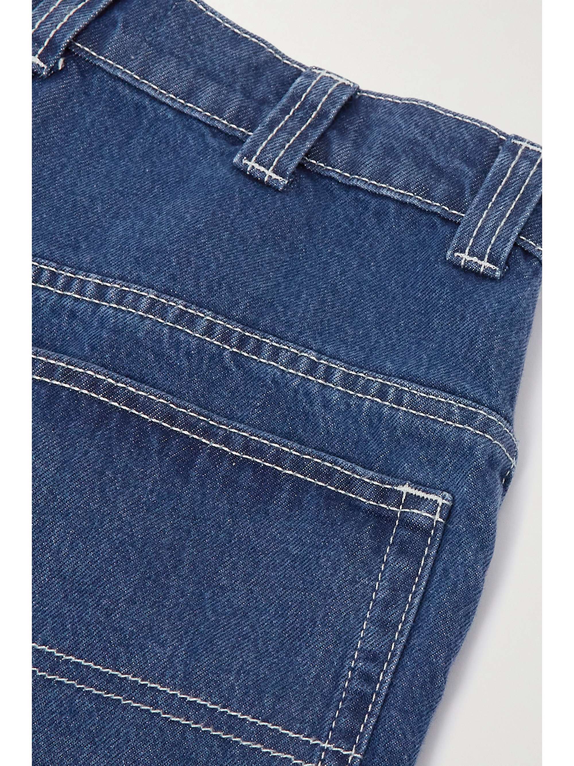 REFORMATION High-rise wide-leg organic jeans