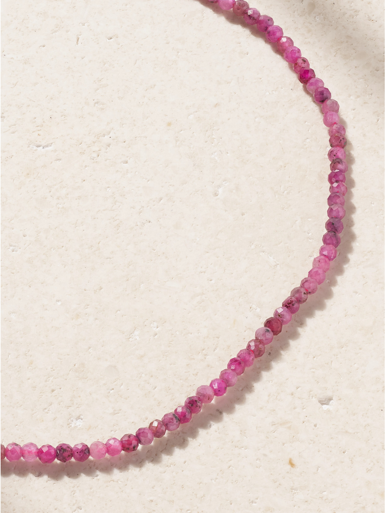 Mateo 14-karat Gold Ruby Necklace In Gold