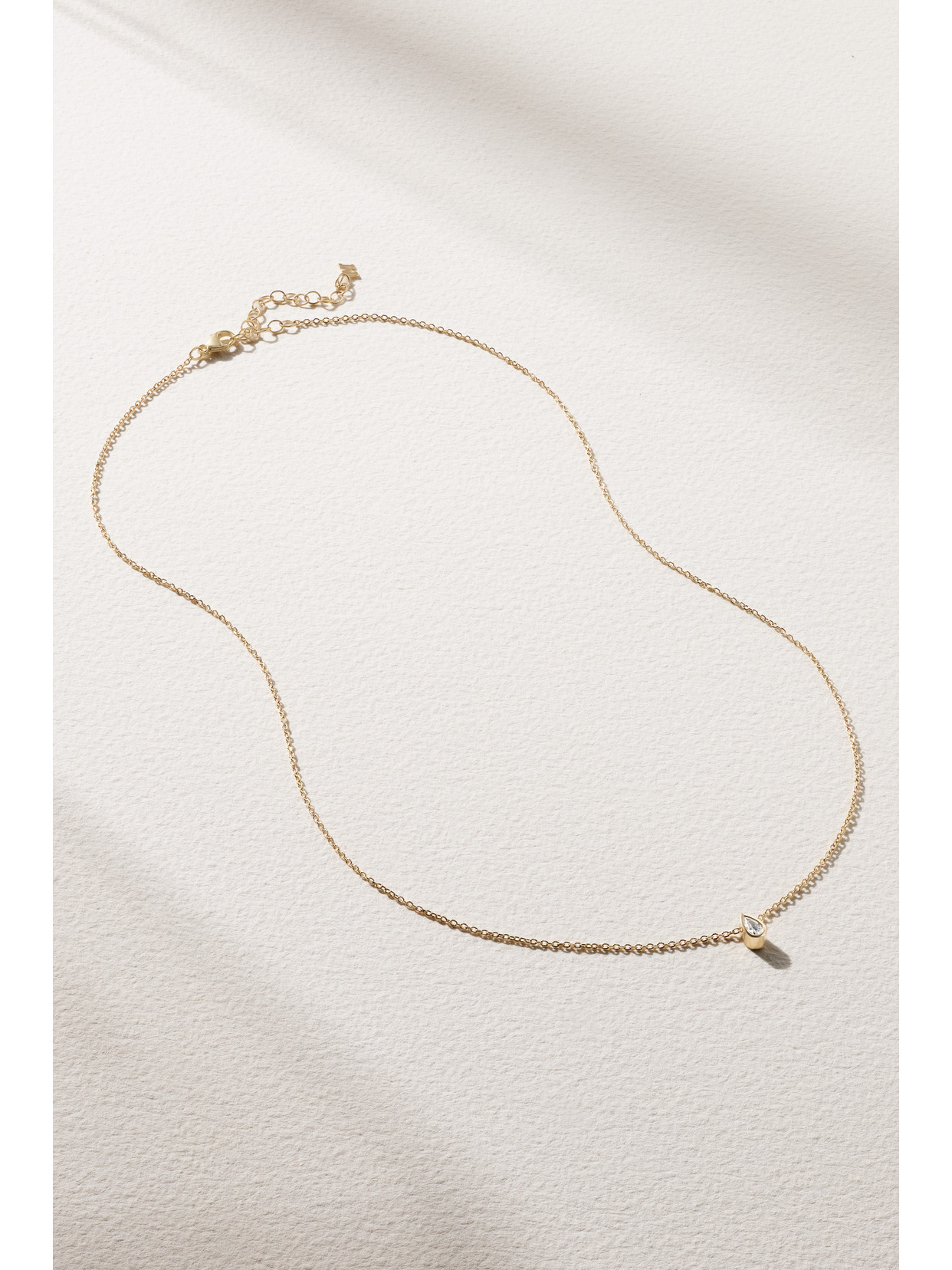 Shop Mateo 14-karat Gold Diamond Necklace