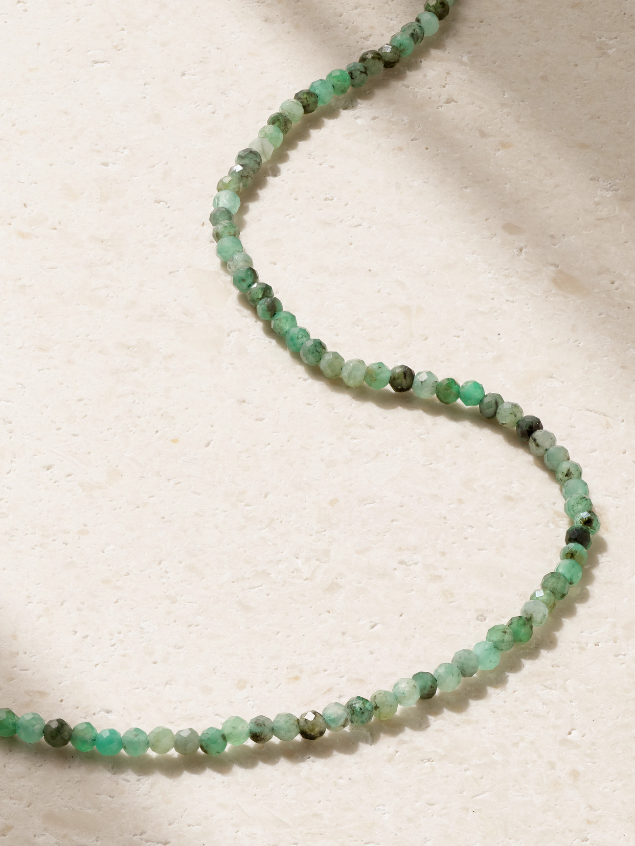 Mateo 14-karat Gold Emerald Necklace In Gold