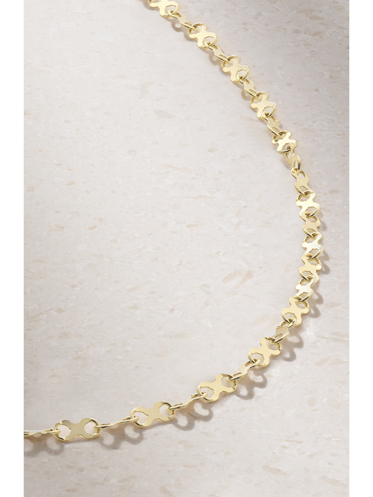 Shop Mateo Infinity 14-karat Gold Anklet