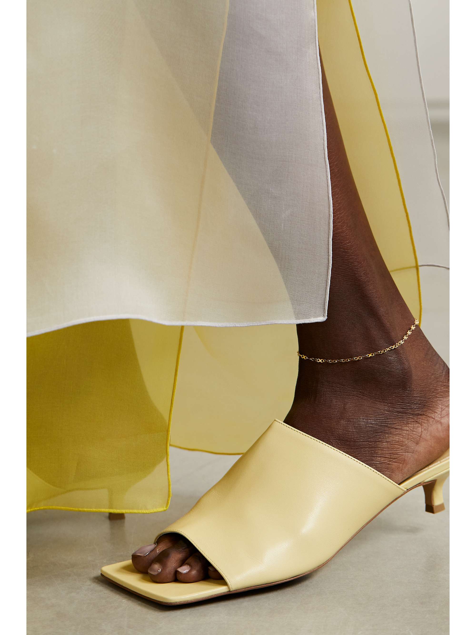 MATEO Infinity 14-karat gold anklet