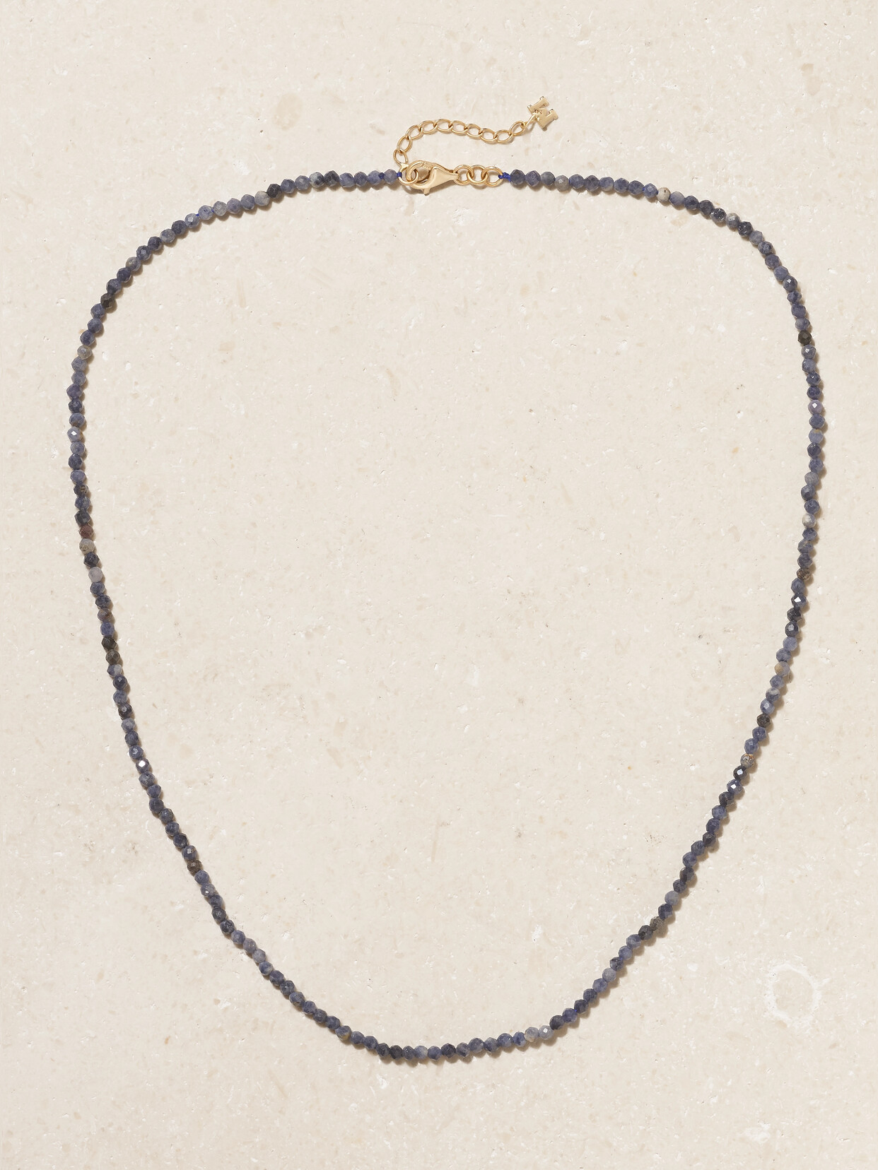 Mateo 14-karat Gold Sapphire Necklace