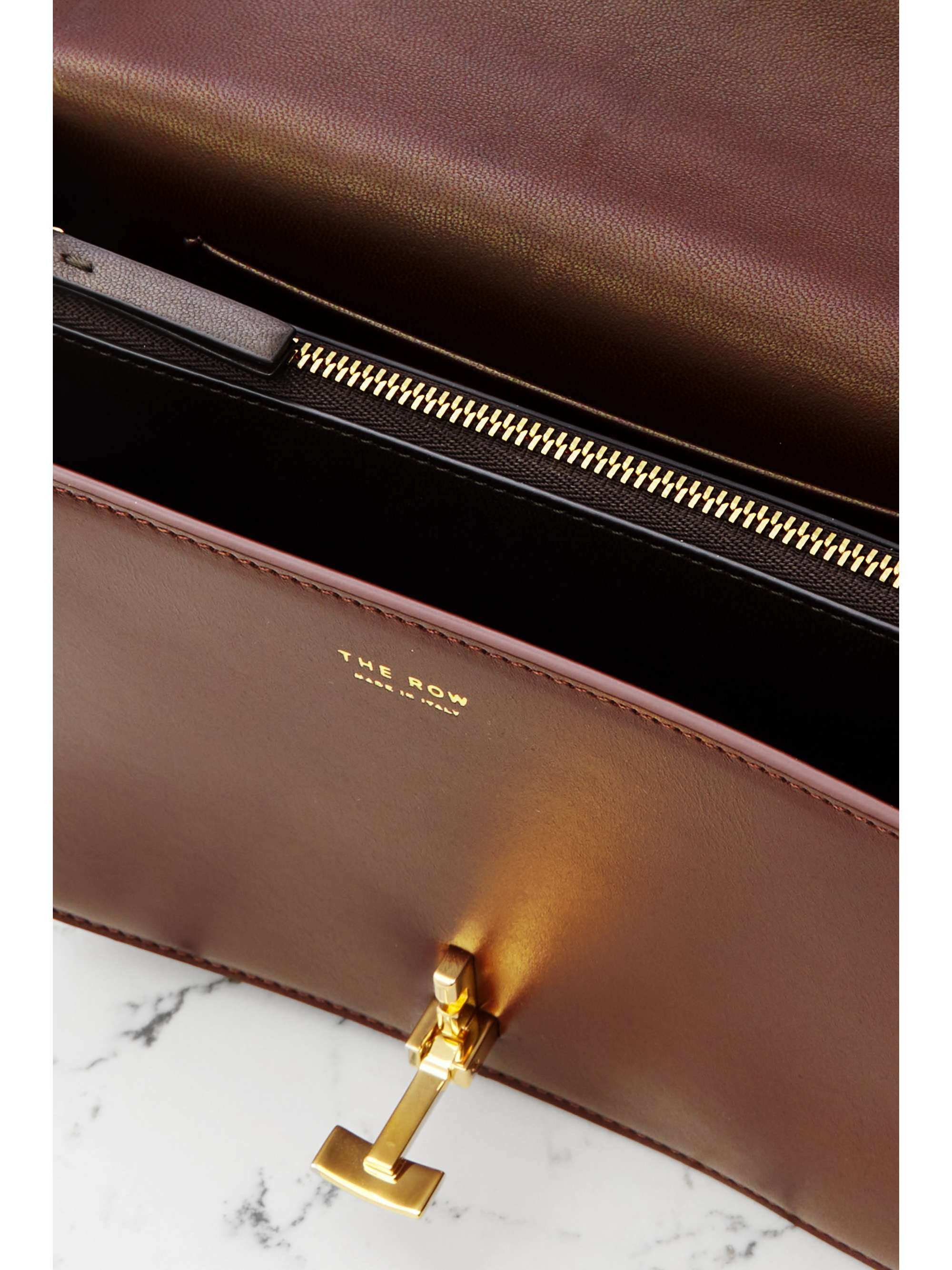 THE ROW Sofia small two-tone leather tote