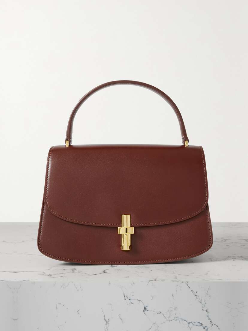 The Row Sofia 10 Leather Tote